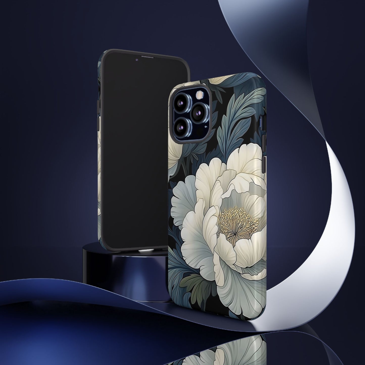 Floral Phone Case - Elegant Tough Cases for Nature Lovers, Stylish Protective Cover for Gifts, Birthdays, Mom's Day, Floral Design