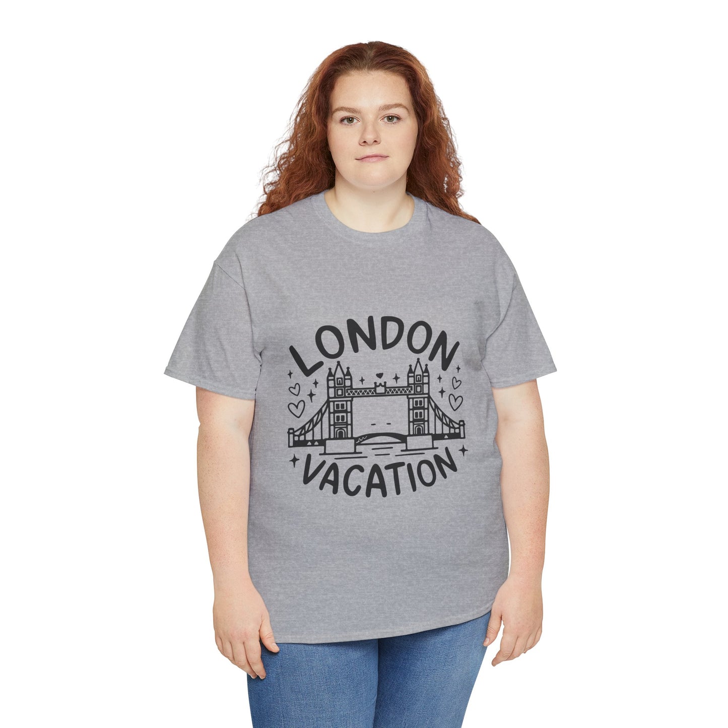 Unisex Heavy Cotton Tee - London's Cozy Vacations