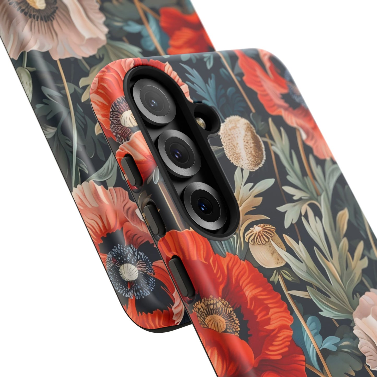 Floral Phone Case - Tough Cases, Flower Design, Chic Tech Accessories, Stylish Gifts, Unique Phone Protectors