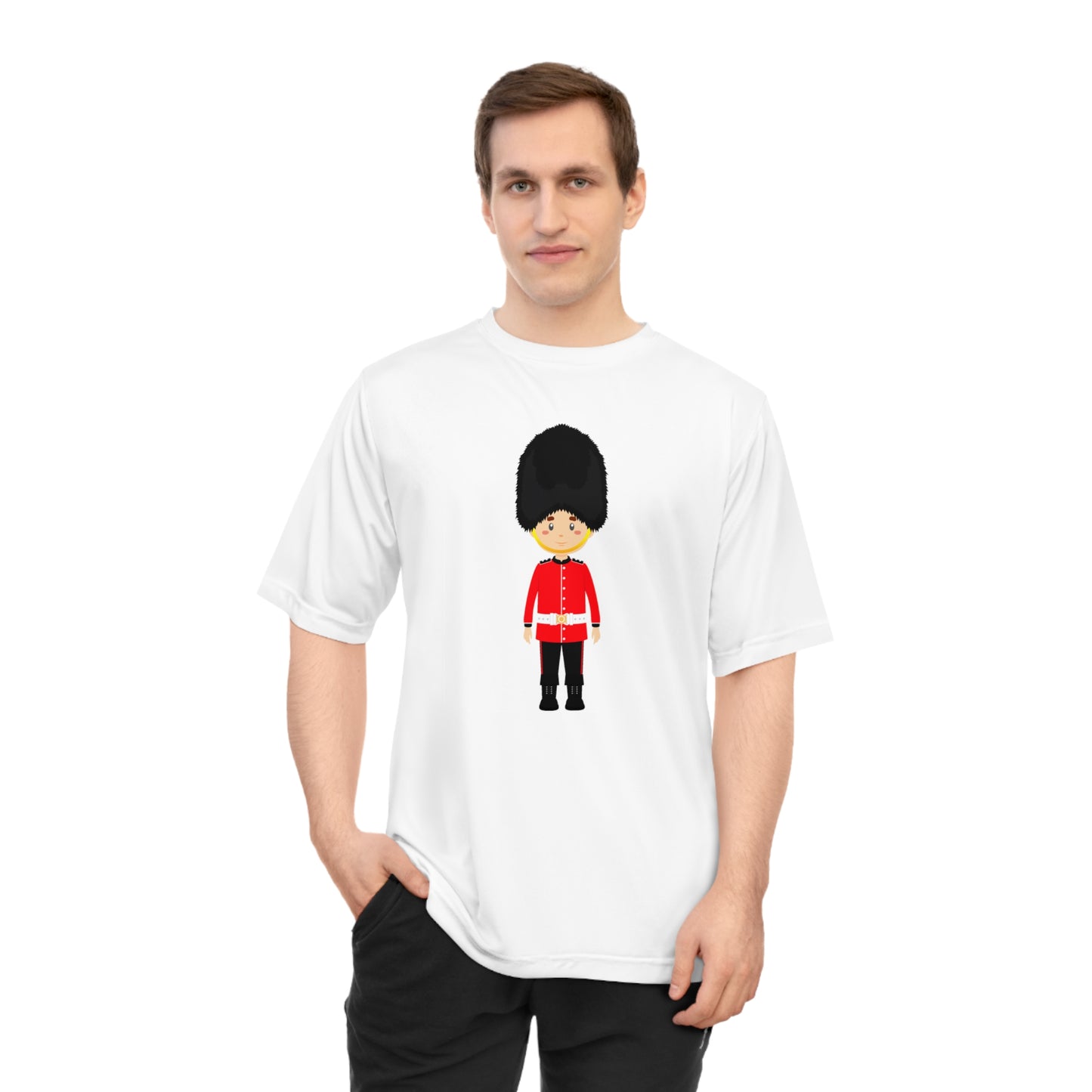 Unisex Zone Performance T-shirt - Standing Strong - The Queen’s Guard