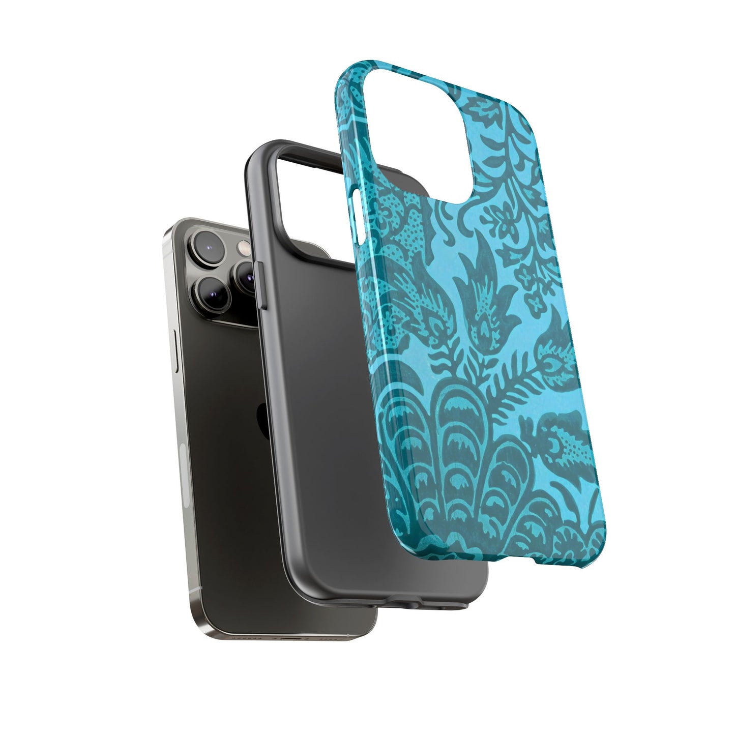 Bohemian Phone Case, Tough Floral Phone Cover, Artistic Phone Protector, Gift for Her, Unique Tech Accessories