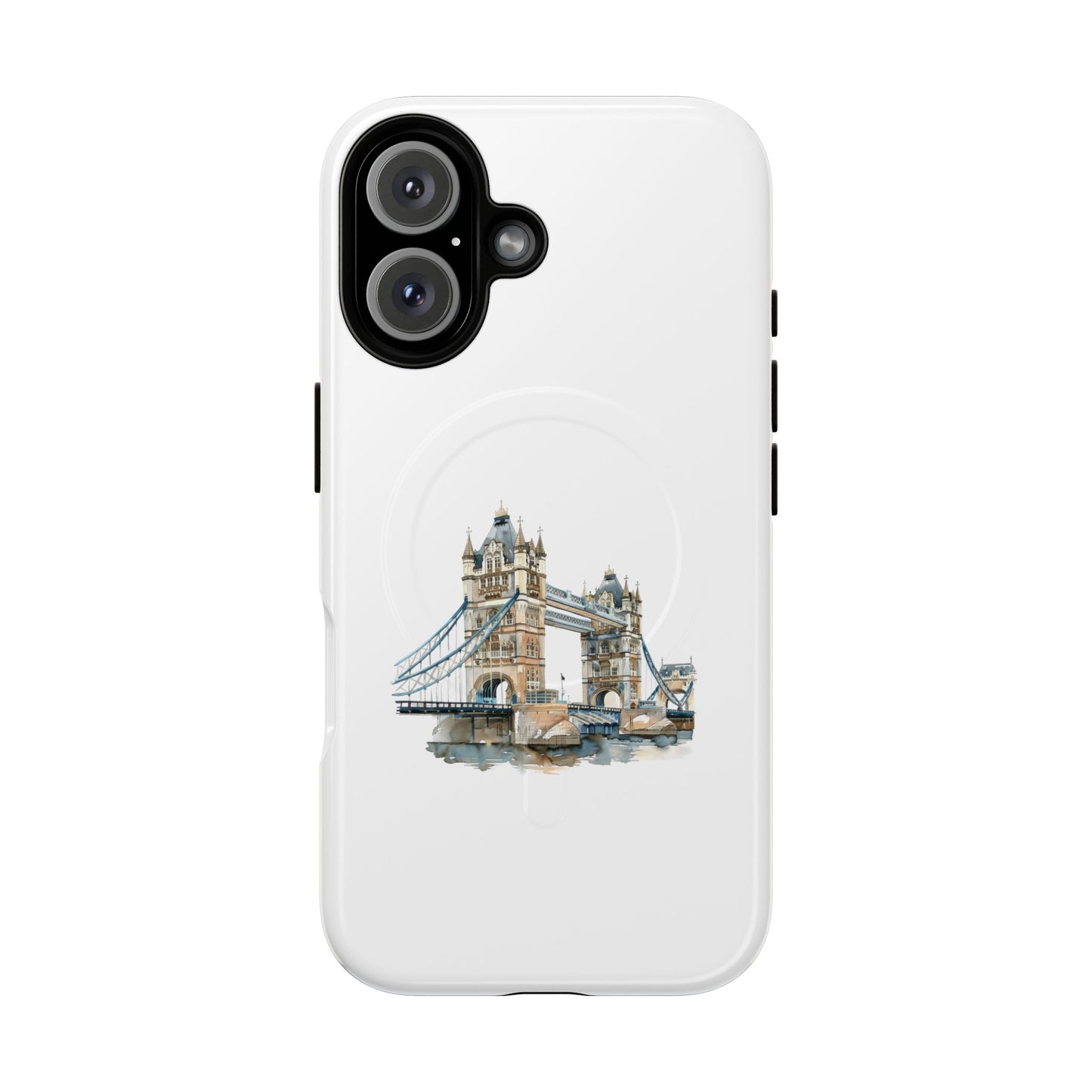 Tough Magnetic Phone Cases with Tower Bridge Design, Durable, Stylish, Unique Gift for Travelers, Perfect for Everyday Use