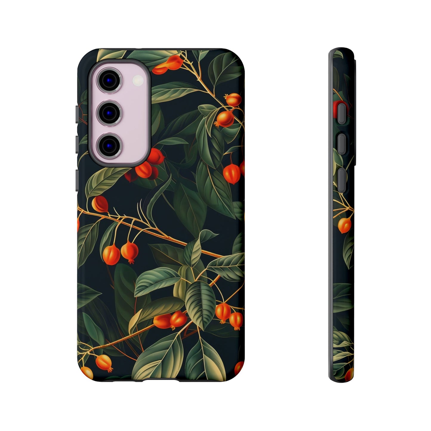 Tough Cases, Floral Phone Case, Nature-Inspired Tech, Unique Gift, Phone Accessory, Botanical Design, Fall Vibes