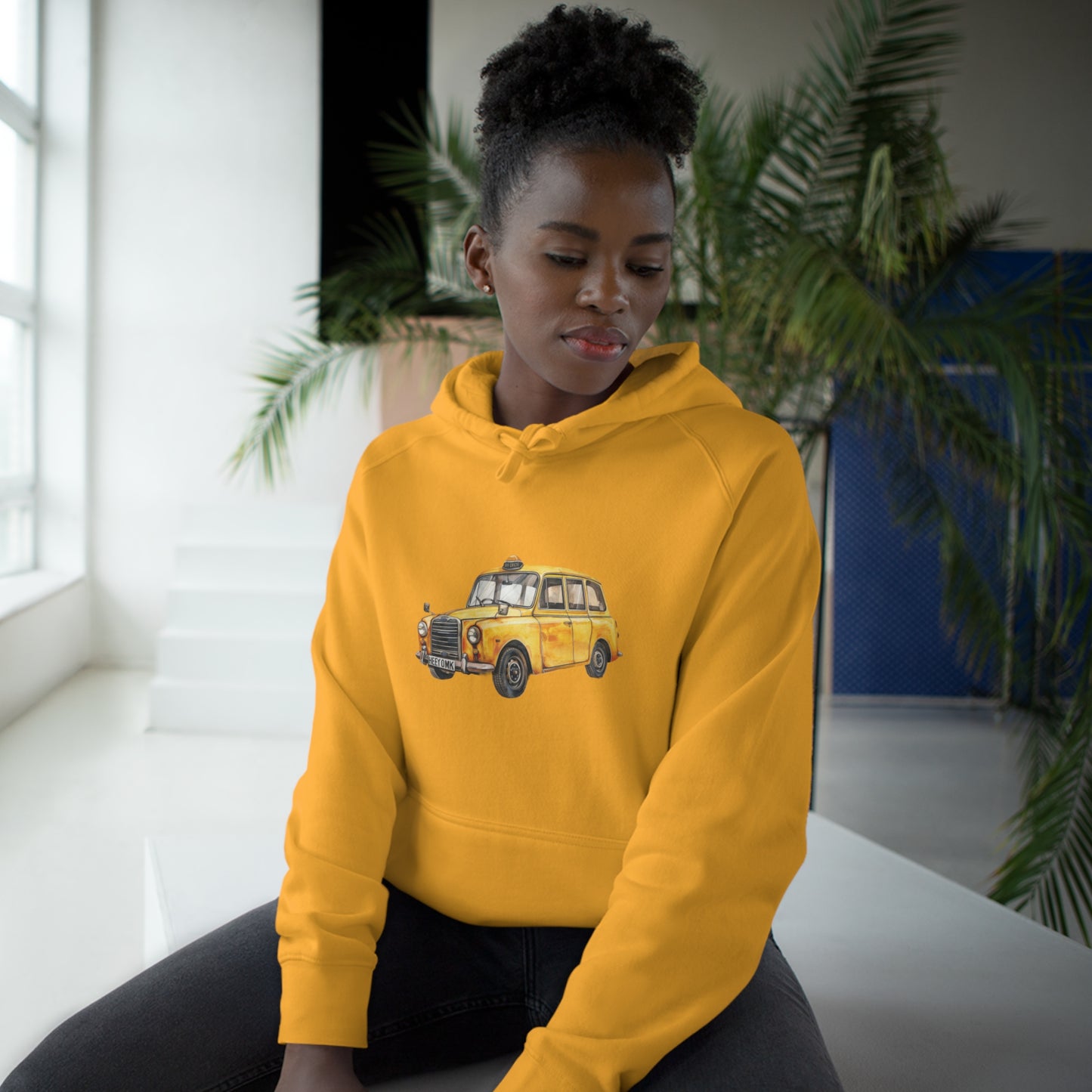 Premium Unisex Hoodie - British Vintage Car