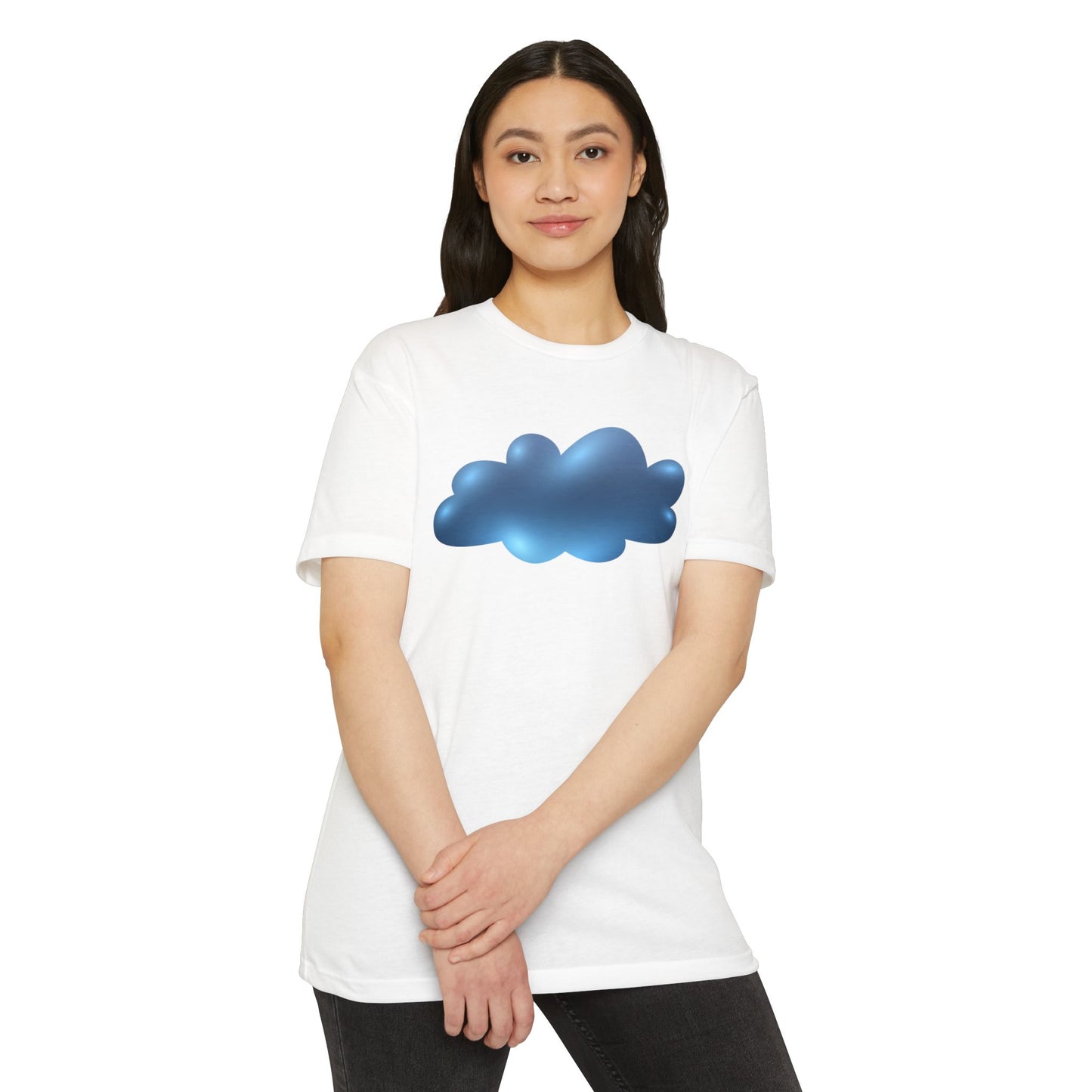 Unisex CVC Jersey T-shirt - Dreamy Cloud Design