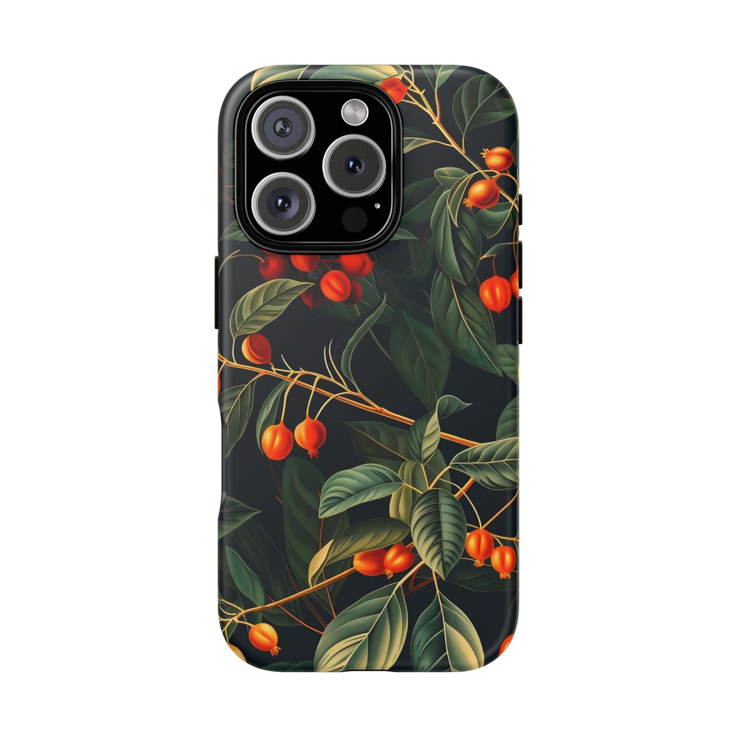 Tough Cases, Floral Phone Case, Nature-Inspired Tech, Unique Gift, Phone Accessory, Botanical Design, Fall Vibes