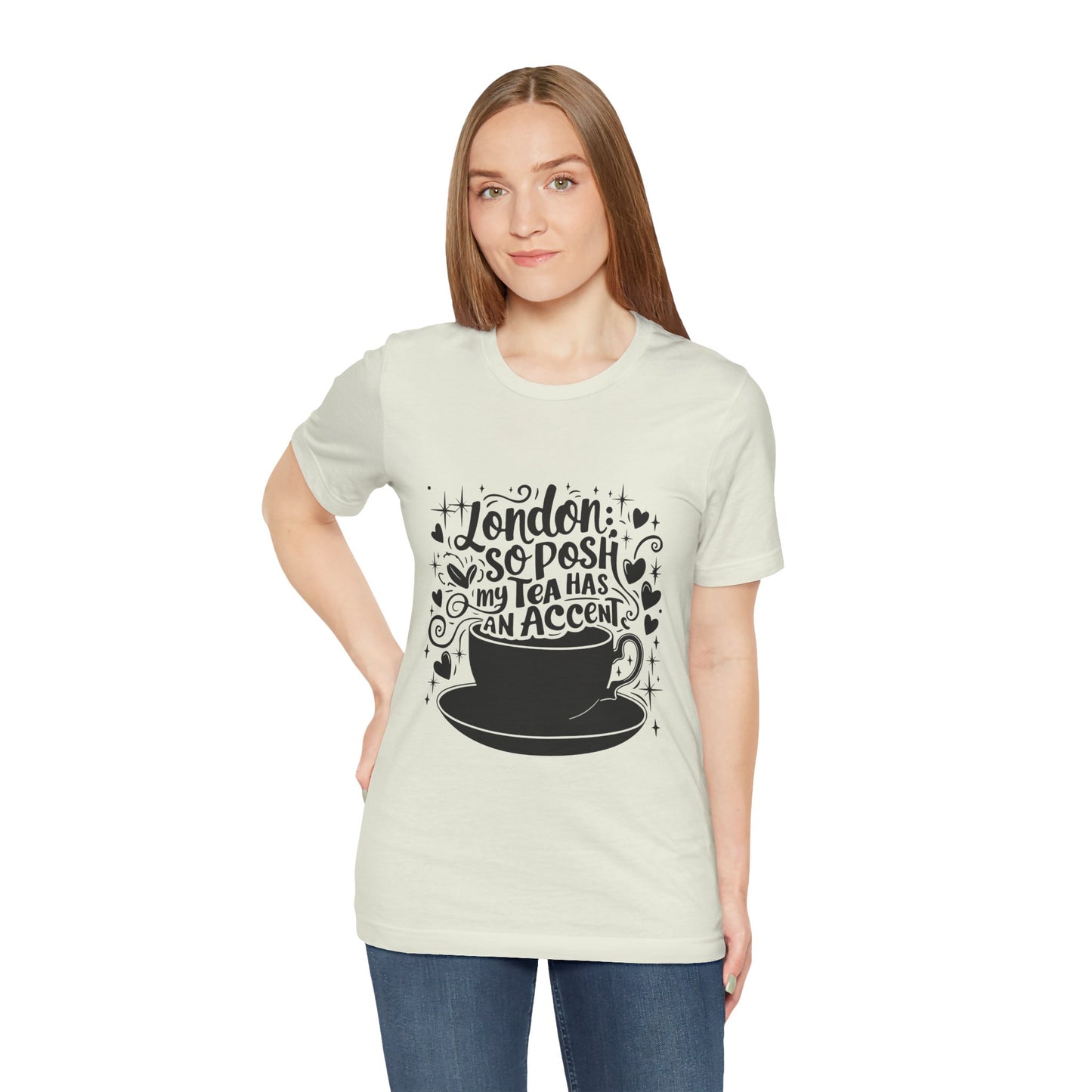 Unisex Jersey Short Sleeve Tee - London's Nostalgic Tea