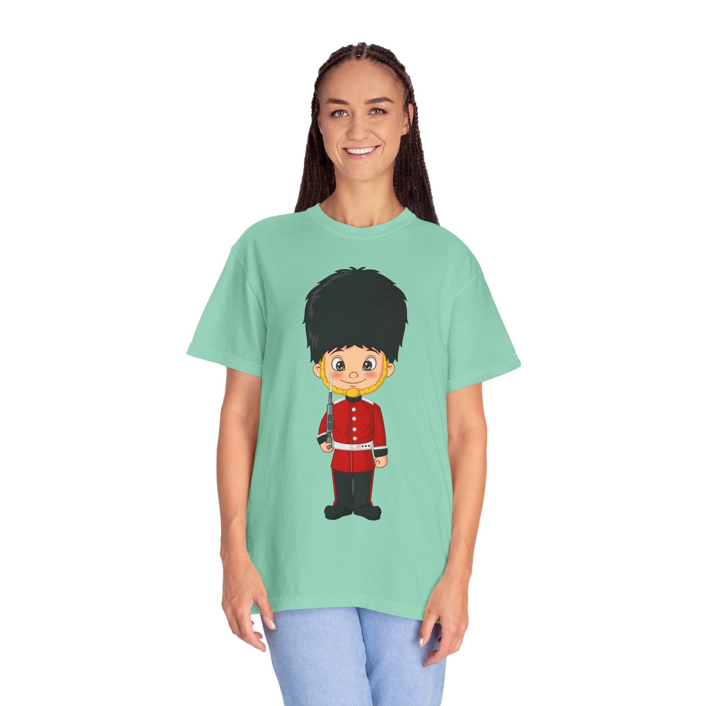 Unisex Garment-Dyed T-shirt - Bodmin’s Brave - The Iconic Red Jacket