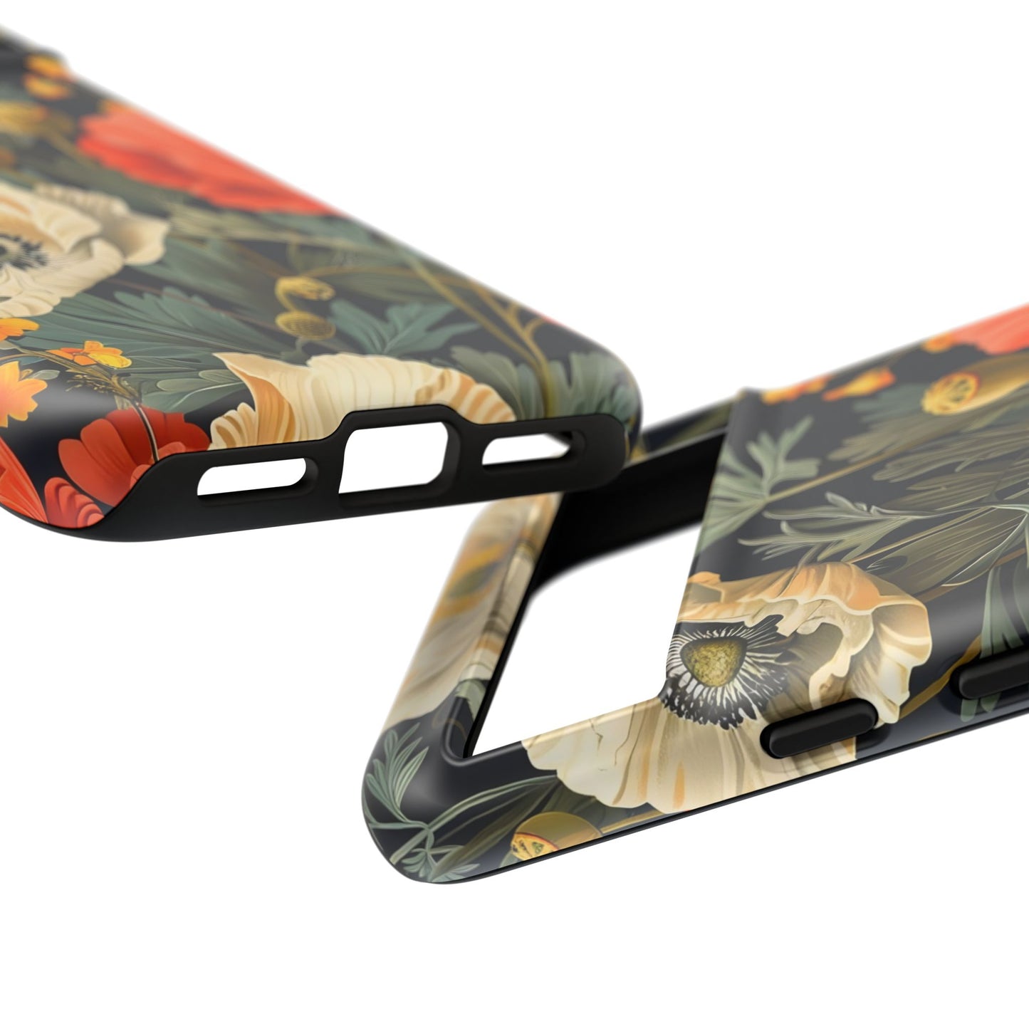 Floral Phone Case - Tough Cases with Vibrant Garden Design, Phone Accessory, Gift for Her, Spring Style, Nature Lover
