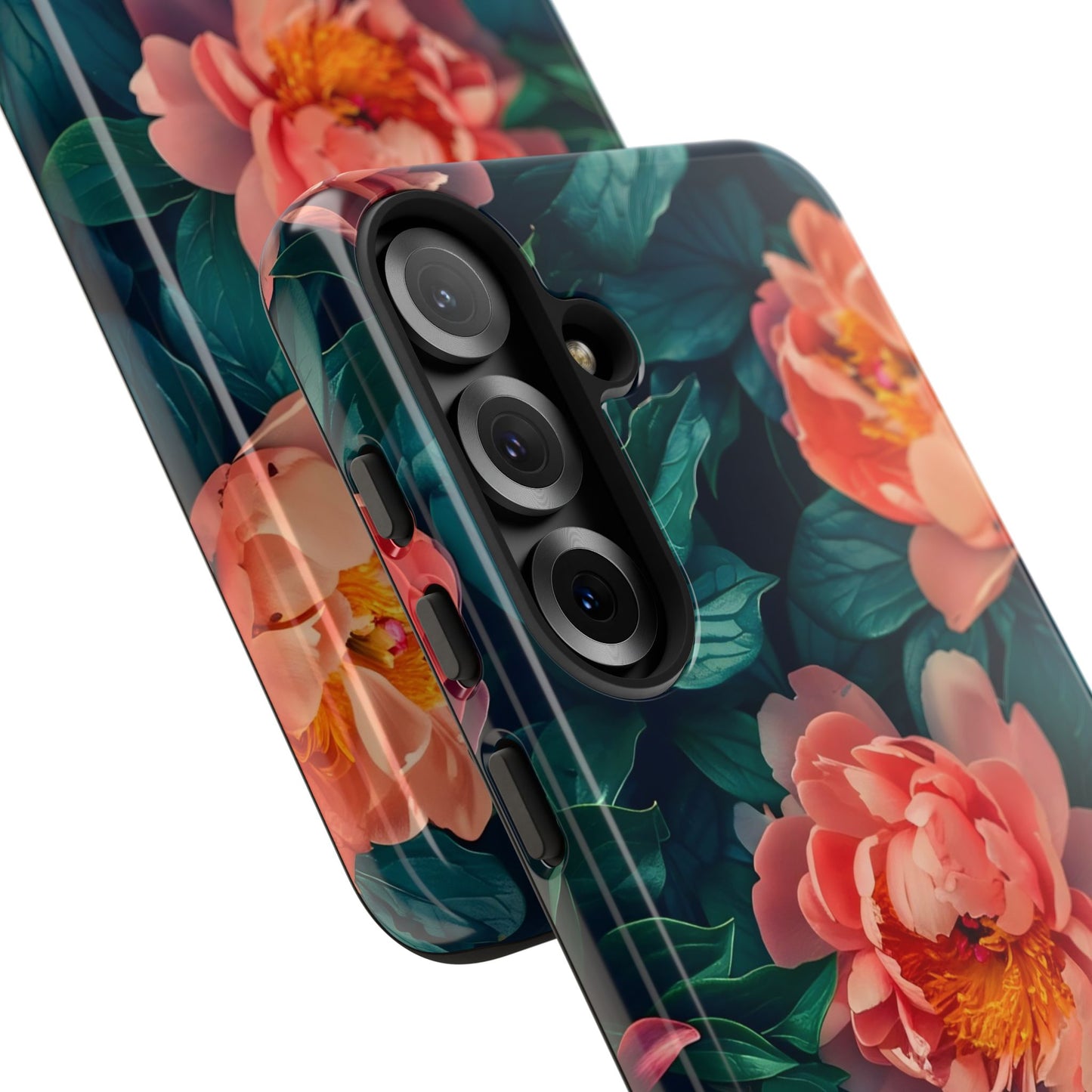 Floral Phone Case - Tough Cases, Flower Design, Botanical Art, Phone Accessory, Gift for Her, Nature Lovers