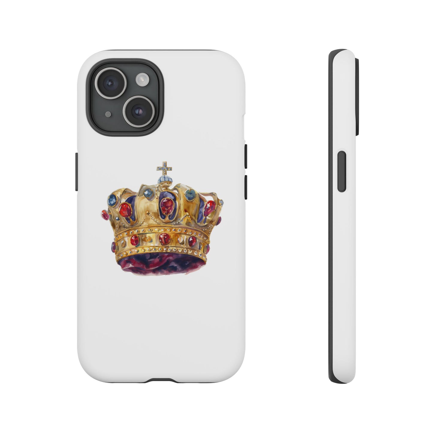 Royal Crown Phone Case | Tough Phone Cases, Stylish Accessories, Gift for Her, Birthday Present, Royalty Vibe