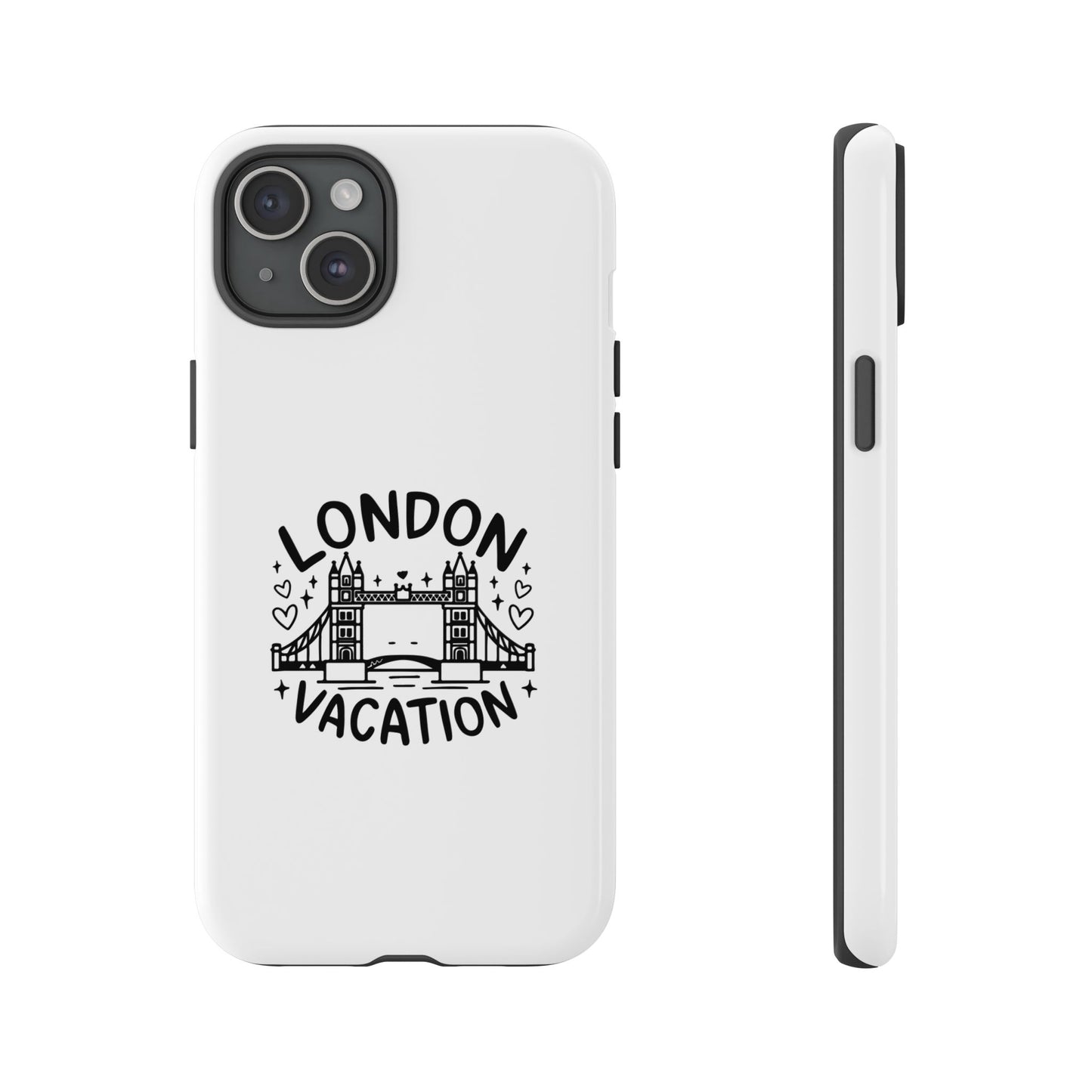 London Vacation Phone Case - Fun Travel Design for Adventurers
