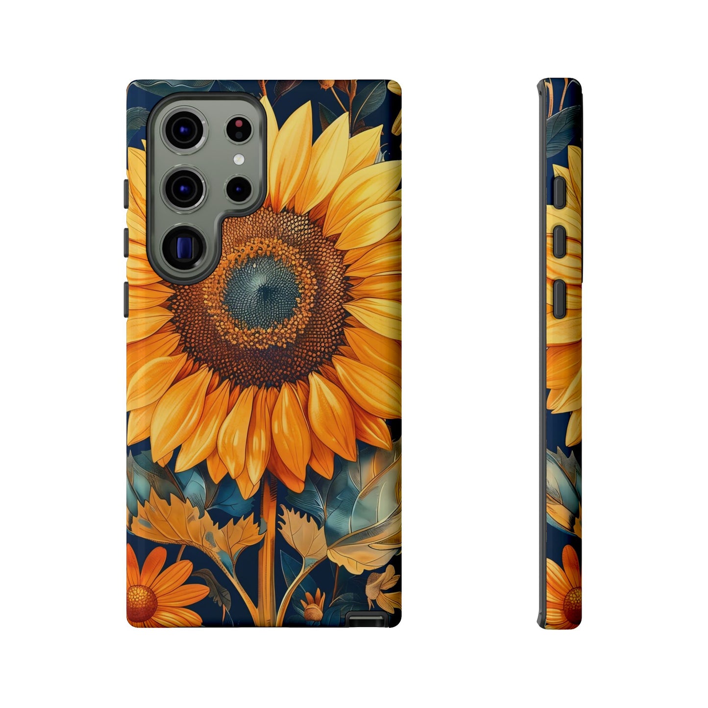 Sunflower Phone Case - Floral Design for Nature Lovers, Cute Spring Accessory, Gift for Her, Eco-Friendly Cover
