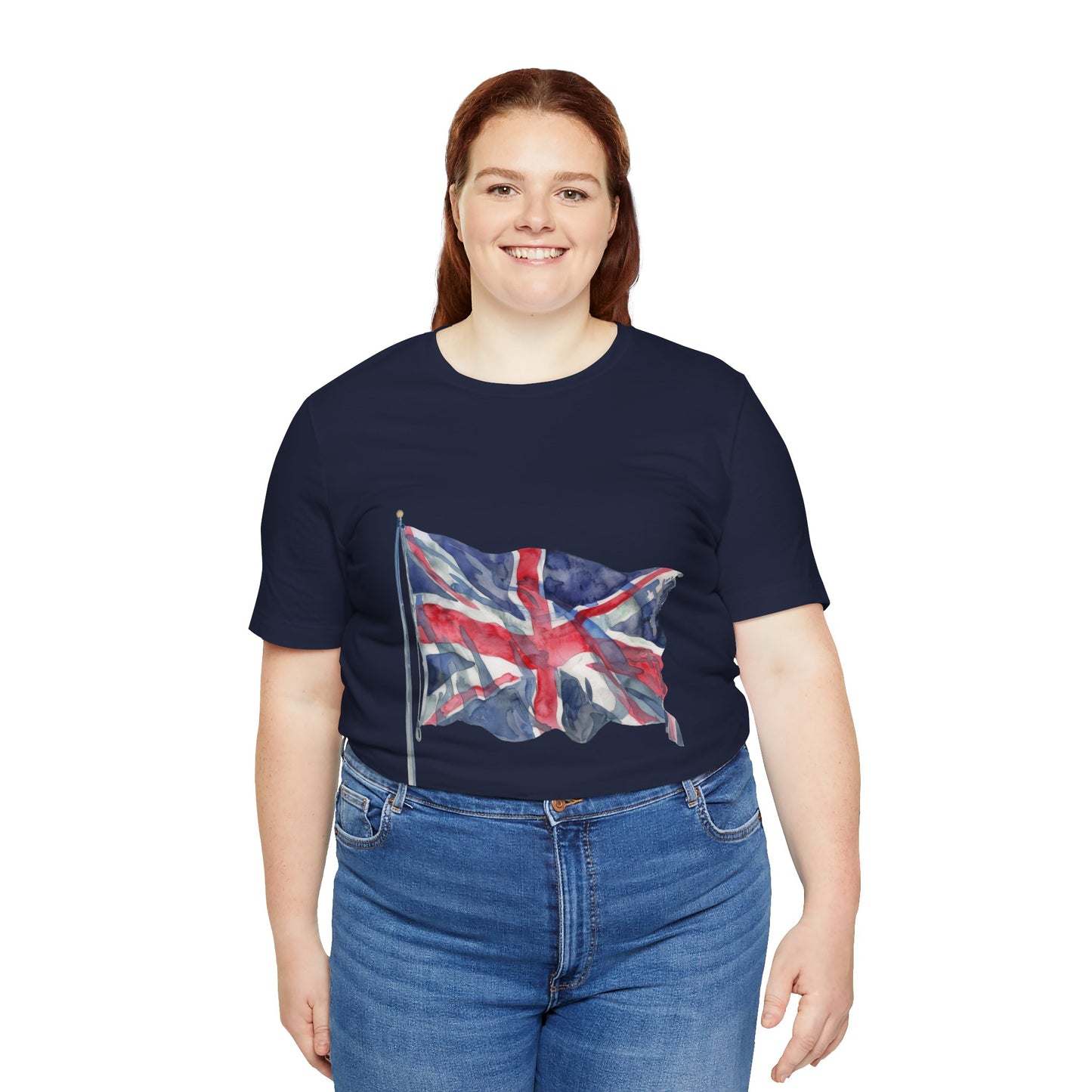 Unisex Jersey Short Sleeve Tee - British Flag - Iconic Union Jack Design