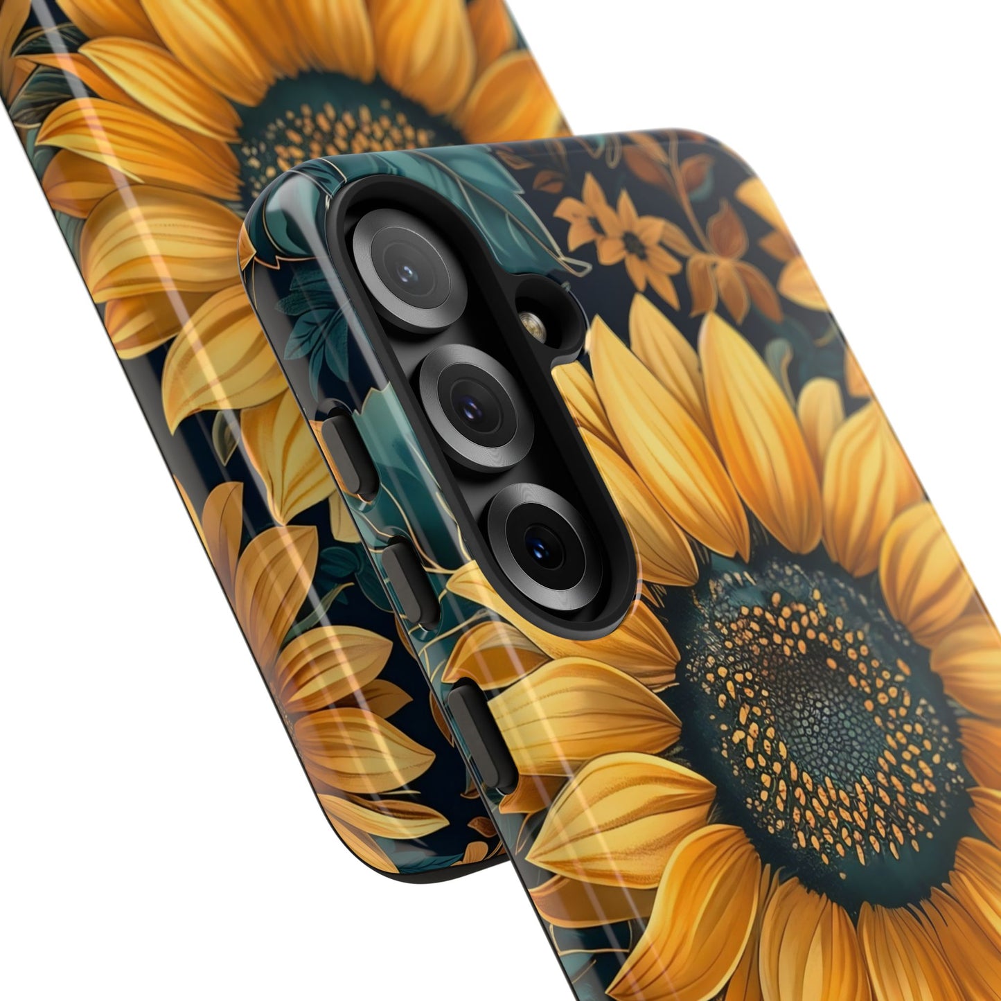 Sunflower Phone Case - Bright Floral Design, Stylish Tough Cover for Sunflower Lovers, Gift for Plant Enthusiasts, Mom Gift, Nature Lovers