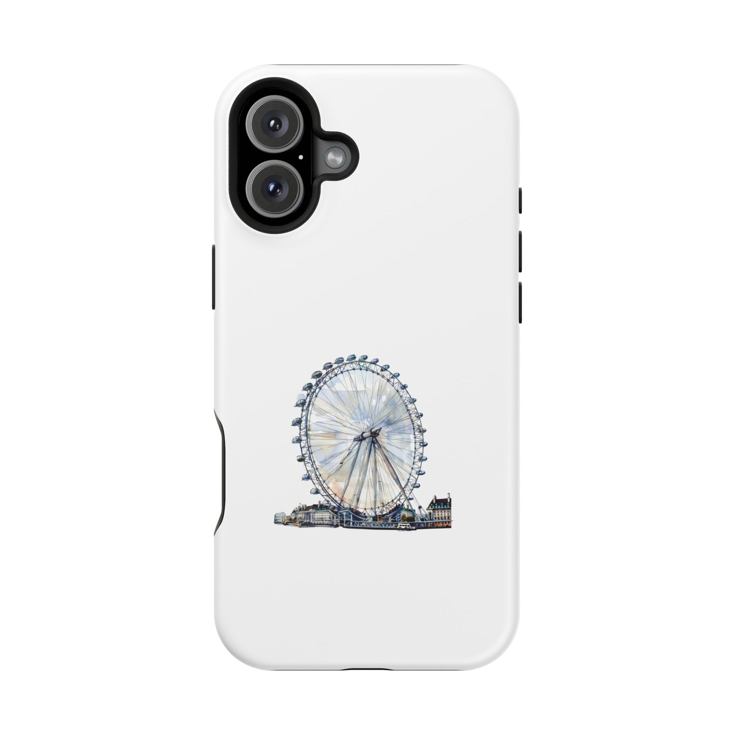 Stylish Magnetic Phone Cases with London Eye Design, Custom Phone Covers, Unique Gift for Travelers, Chic Electronic Accessories