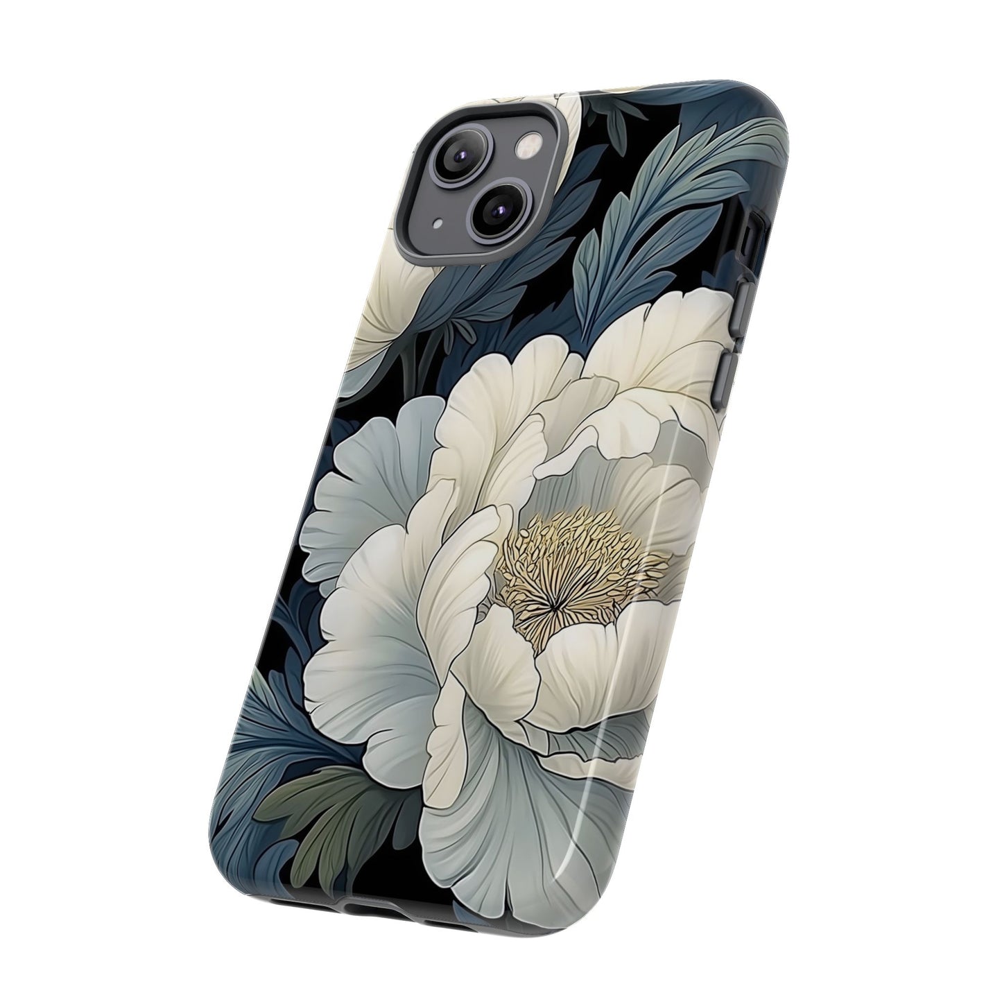 Floral Phone Case - Elegant Tough Cases for Nature Lovers, Stylish Protective Cover for Gifts, Birthdays, Mom's Day, Floral Design