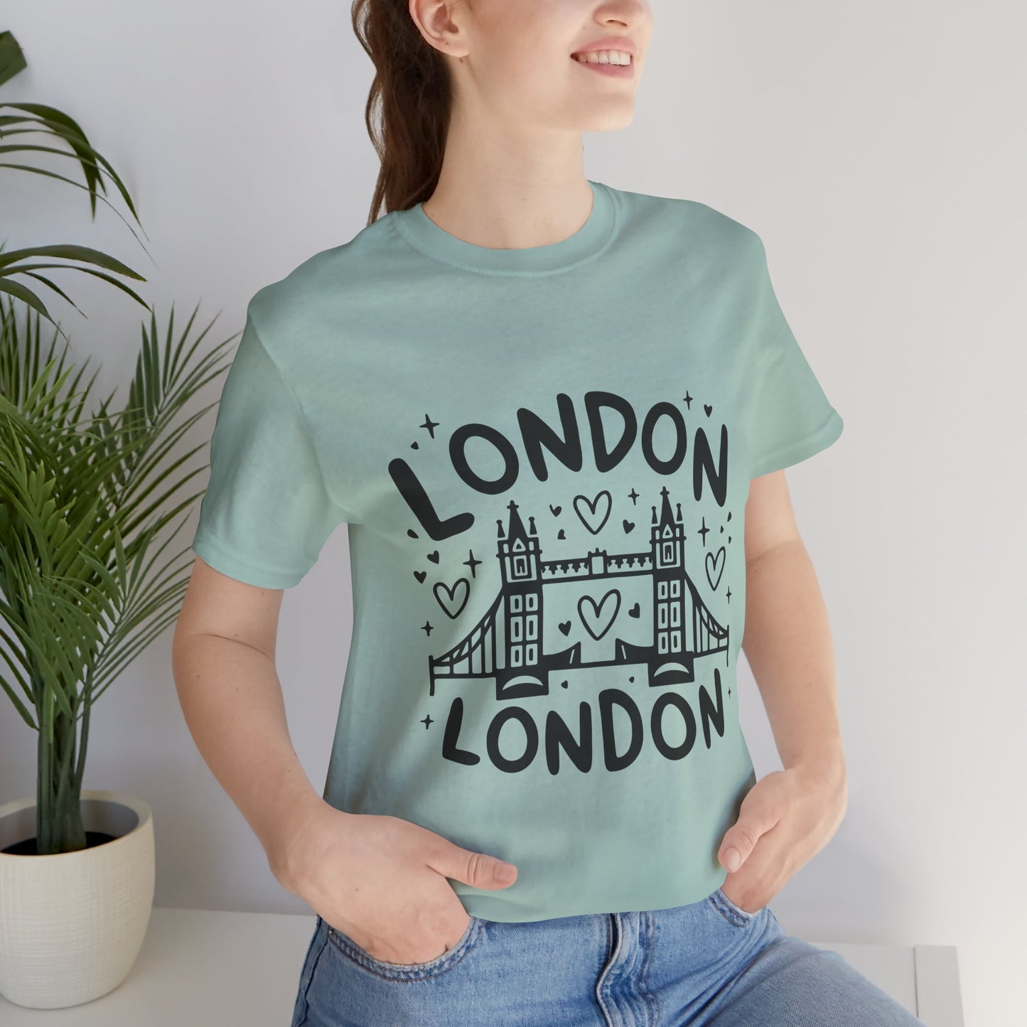 Unisex Jersey Short Sleeve Tee - Love London