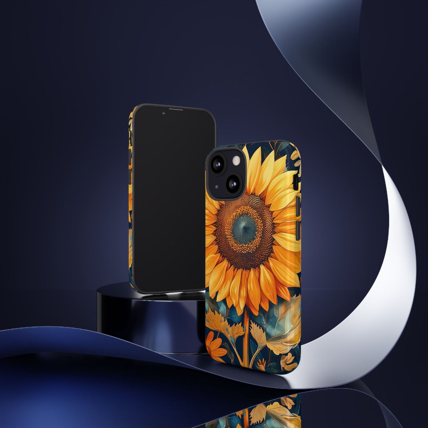 Sunflower Phone Case - Floral Design for Nature Lovers, Cute Spring Accessory, Gift for Her, Eco-Friendly Cover