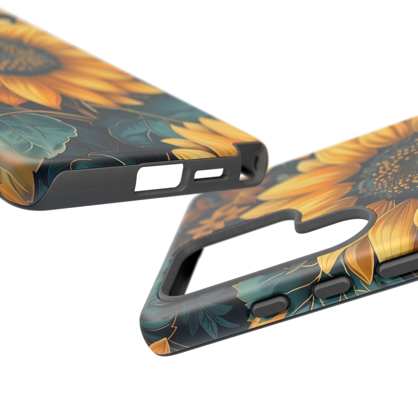 Sunflower Phone Case - Bright Floral Design, Stylish Tough Cover for Sunflower Lovers, Gift for Plant Enthusiasts, Mom Gift, Nature Lovers