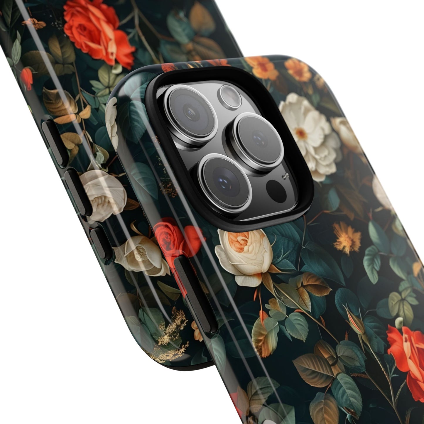 Floral Phone Case | Tough Cases with Elegant Design | Gift for Her, Mother's Day, Birthdays, Personalized, Trendy Tech Accessories