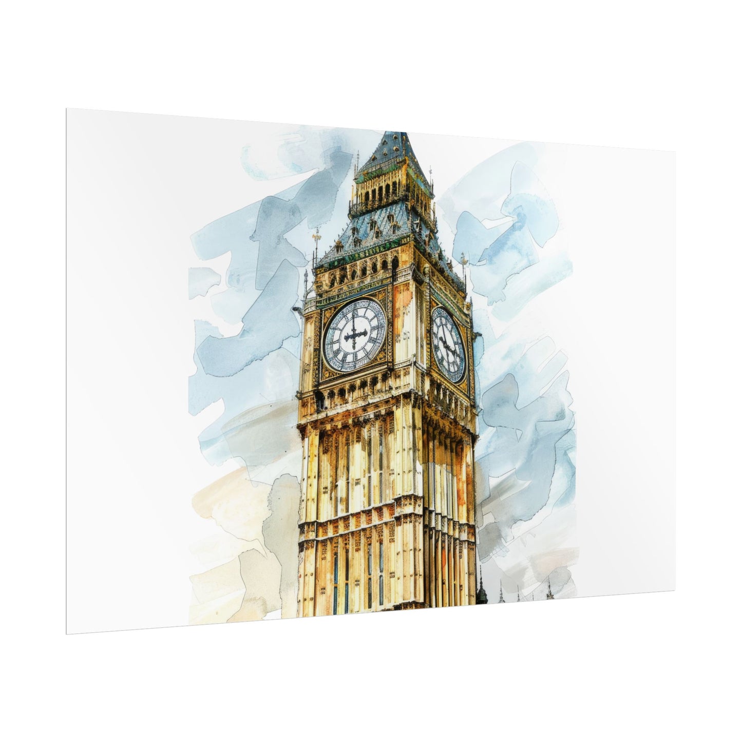 London Tower Rolled Posters
