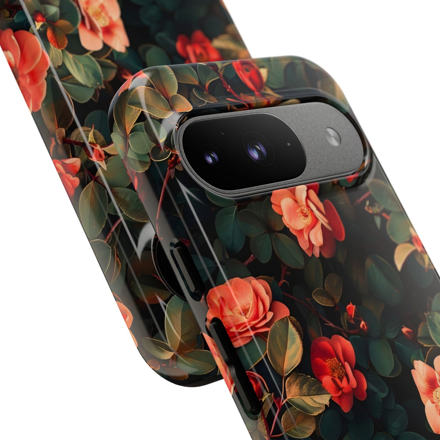 Floral Phone Case - Elegant Floral Design, Tough Protective Case, Perfect Gift for Her, Trendy Phone Accessories, Mother’s Day, Birthday