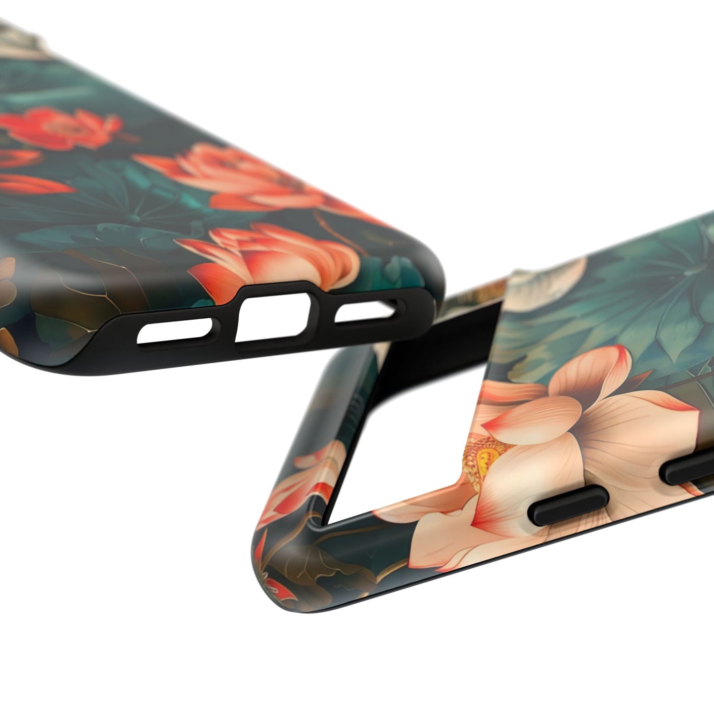 Flower Phone Case, Floral Phone Cover, Tough Case for Floral Lovers, Gift for Her, Stylish Tech Accessories