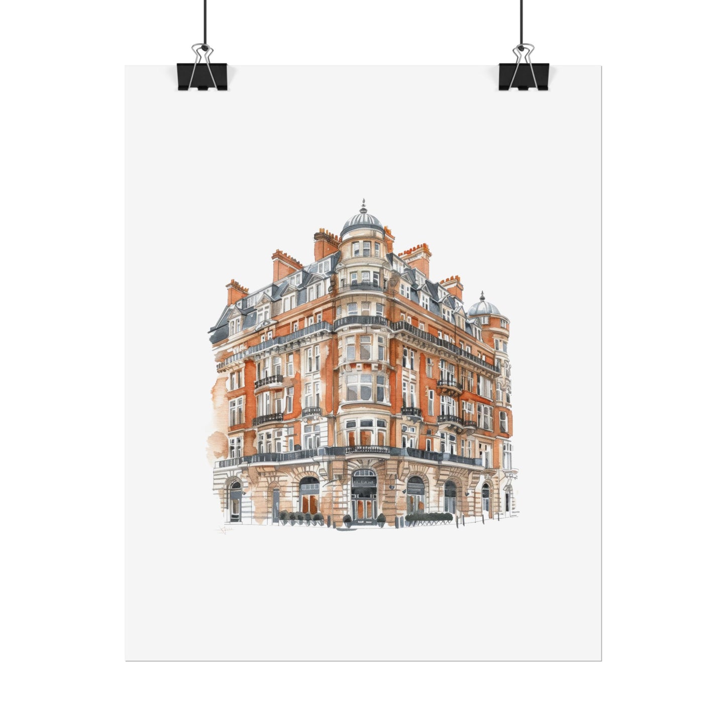 Elegant Architectural Rolled Posters, Art Prints for Home Decor, Gift for Housewarming, Wall Art for Living Room, Unique Art Decor