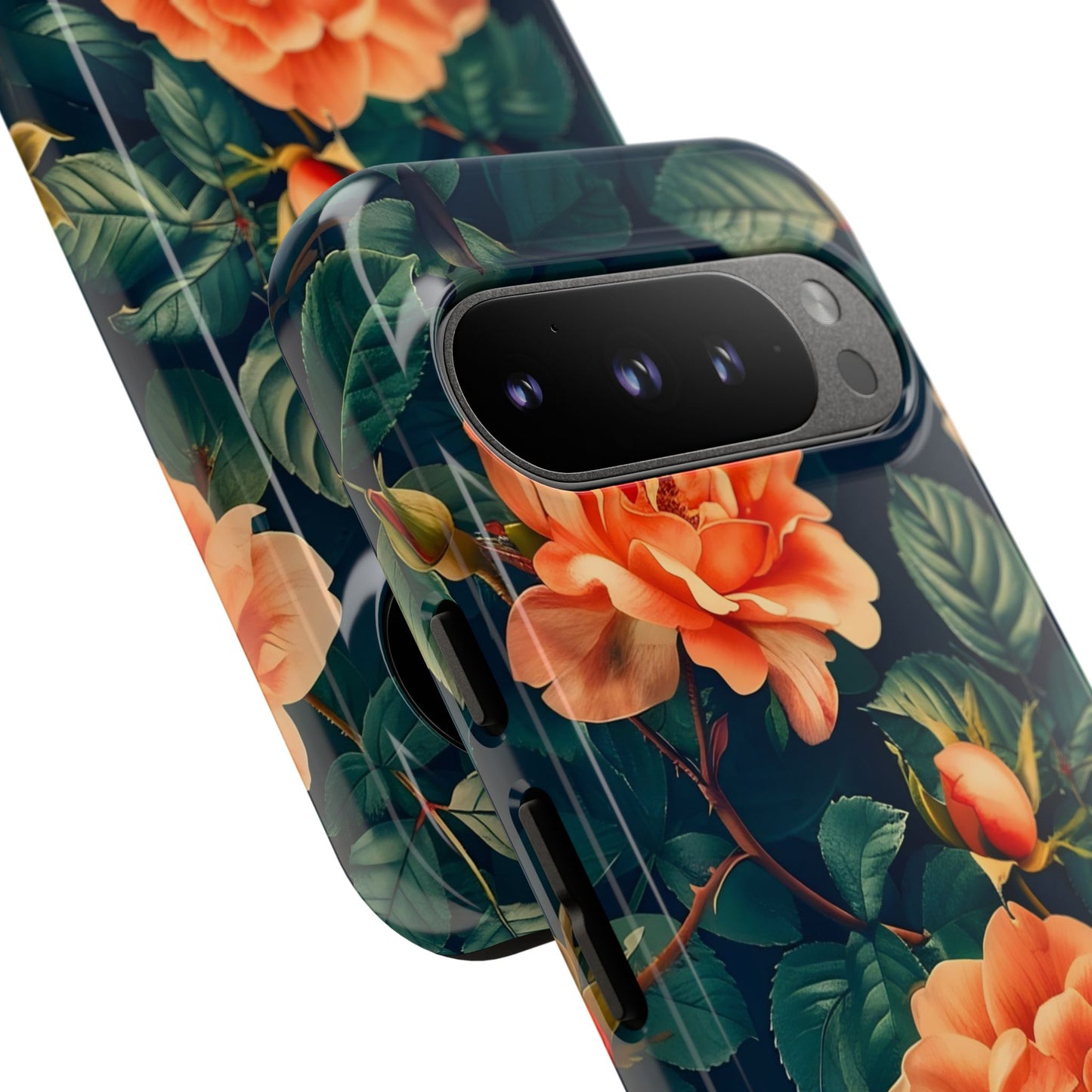 Floral Phone Case, Tough Cases for Nature Lovers, Botanical Design, Phone Protection, Gift for Her, Trending Floral Accessories