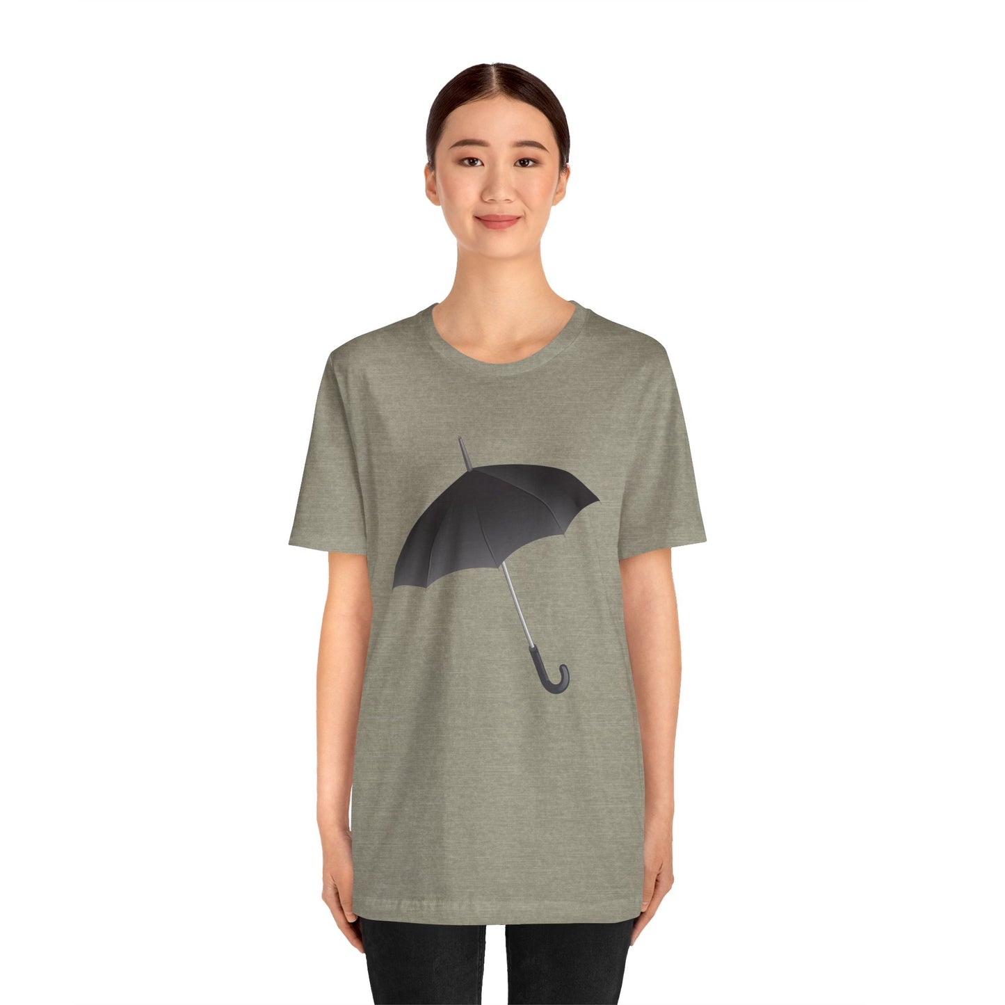 Unisex Jersey Short Sleeve Tee - Regal Royal Umbrella - Elegant and Majestic