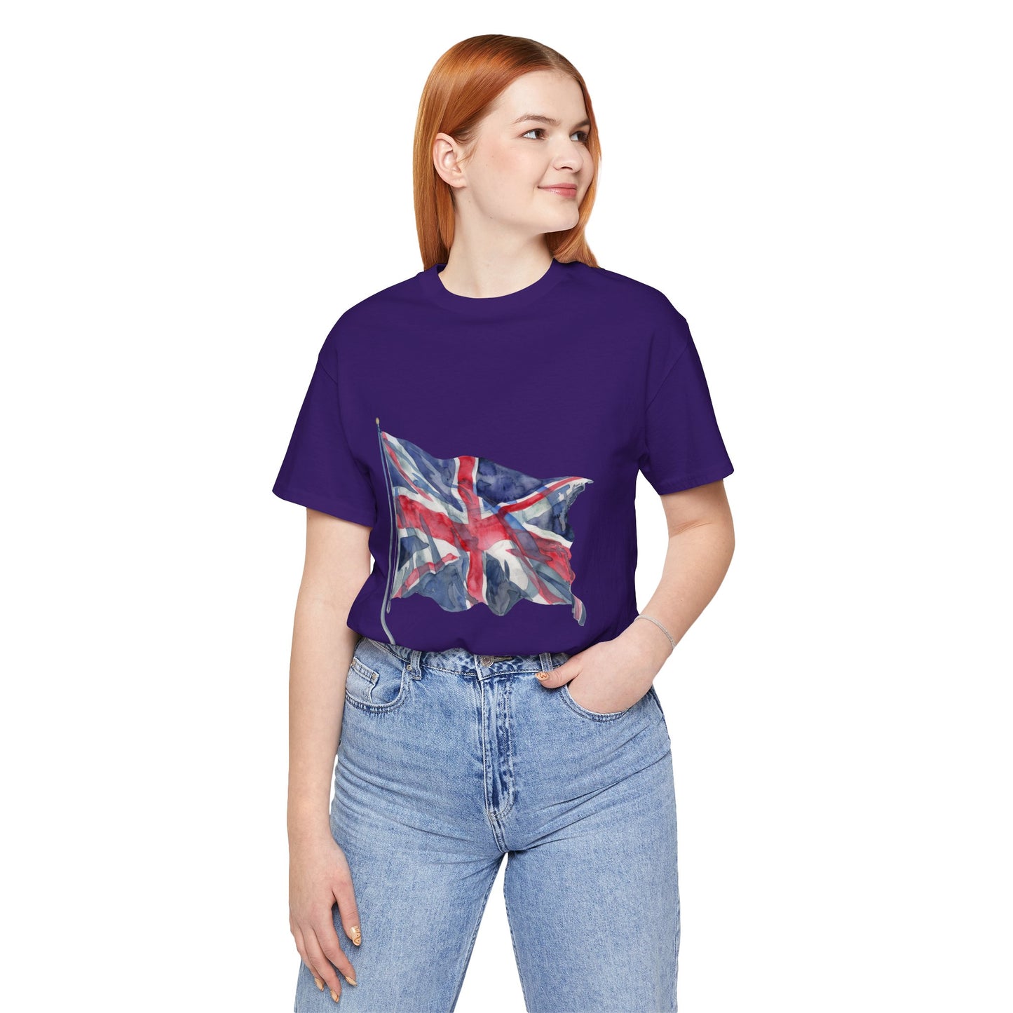 Unisex Jersey Short Sleeve Tee - British Flag - Iconic Union Jack Design