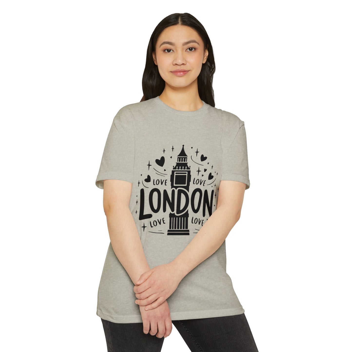 Unisex CVC Jersey T-shirt - Lovely London Vibes