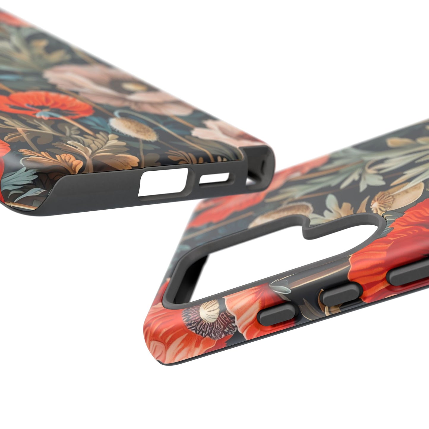Floral Phone Case - Tough Cases, Flower Design, Chic Tech Accessories, Stylish Gifts, Unique Phone Protectors