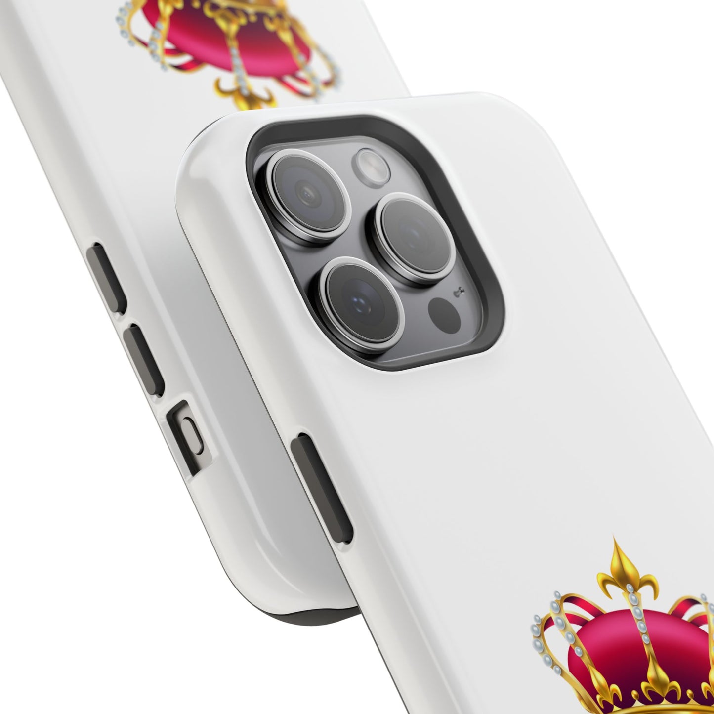 Crown Magnet Phone Cases, Trendy iPhone Covers, Gifts for Her, Birthday Accessories, Unique Custom Cases, Stylish Phone Protection