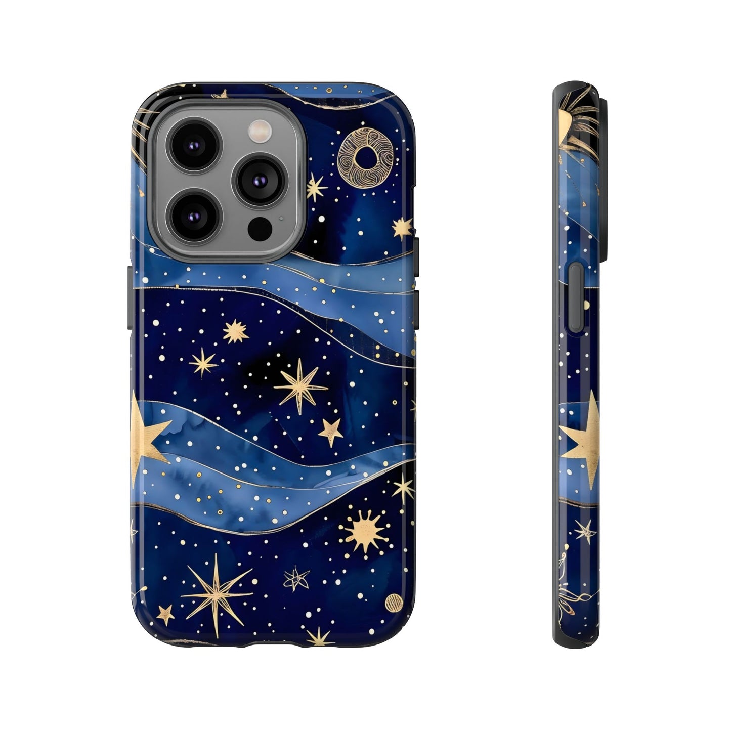 Cosmic Phone Case - Tough Cases, Galaxy Art, Starry Sky, Trendy Accessories, Space Lover Gift, Celestial Design