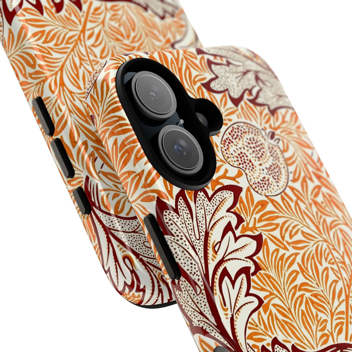 Stylish Phone Case, Tough Cases with Floral Design, Protective Cover, Gift for Her, Cute Phone Accessory