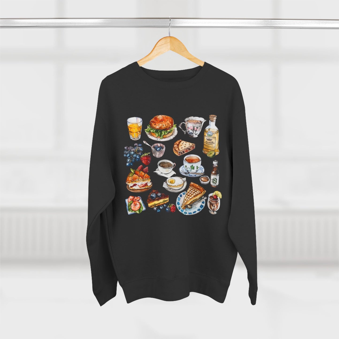 Unisex Crewneck Sweatshirt - Vintage London Icons