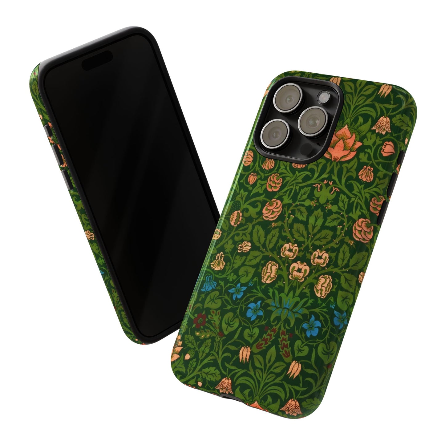Crimson Leaf Whirl – Phone Case - Tough Cases