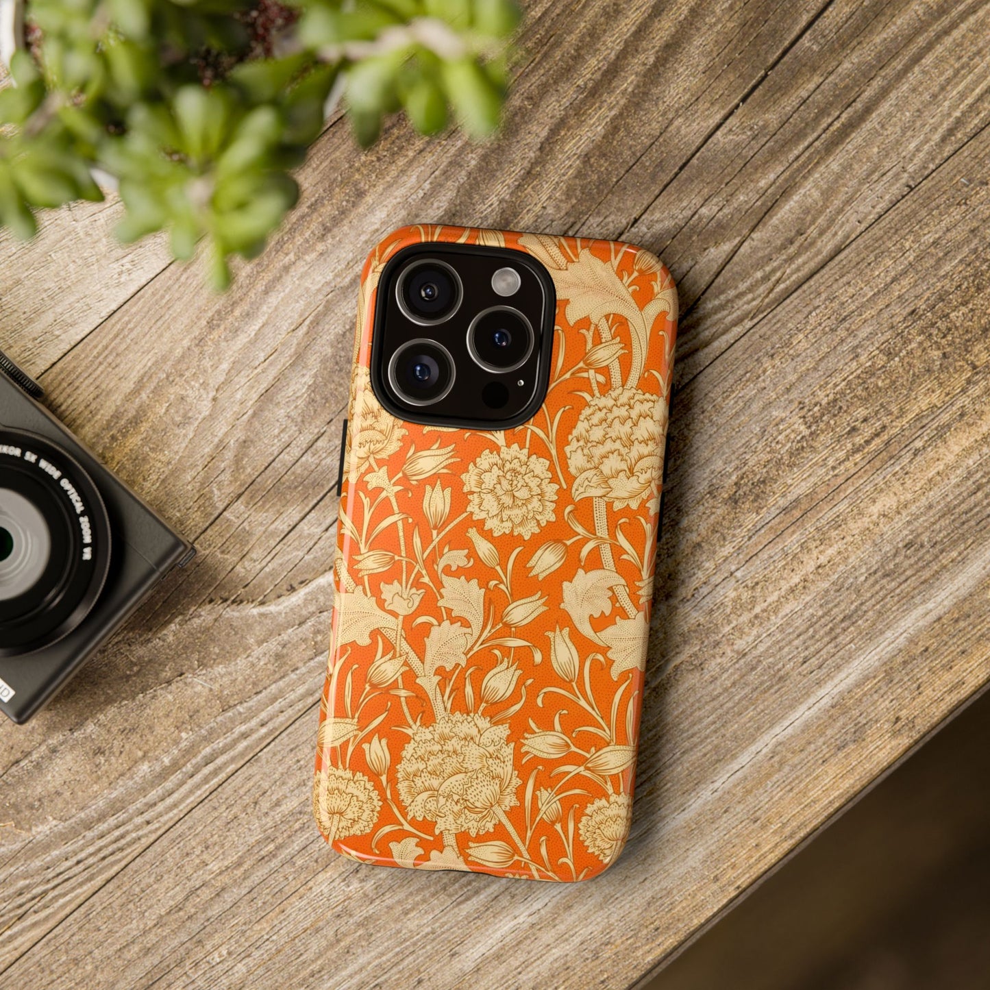 Floral Phone Case, Vibrant Tough Cases for Garden Lovers, Stylish Protection, Gift for Birthdays, Spring Decor, Unique Design