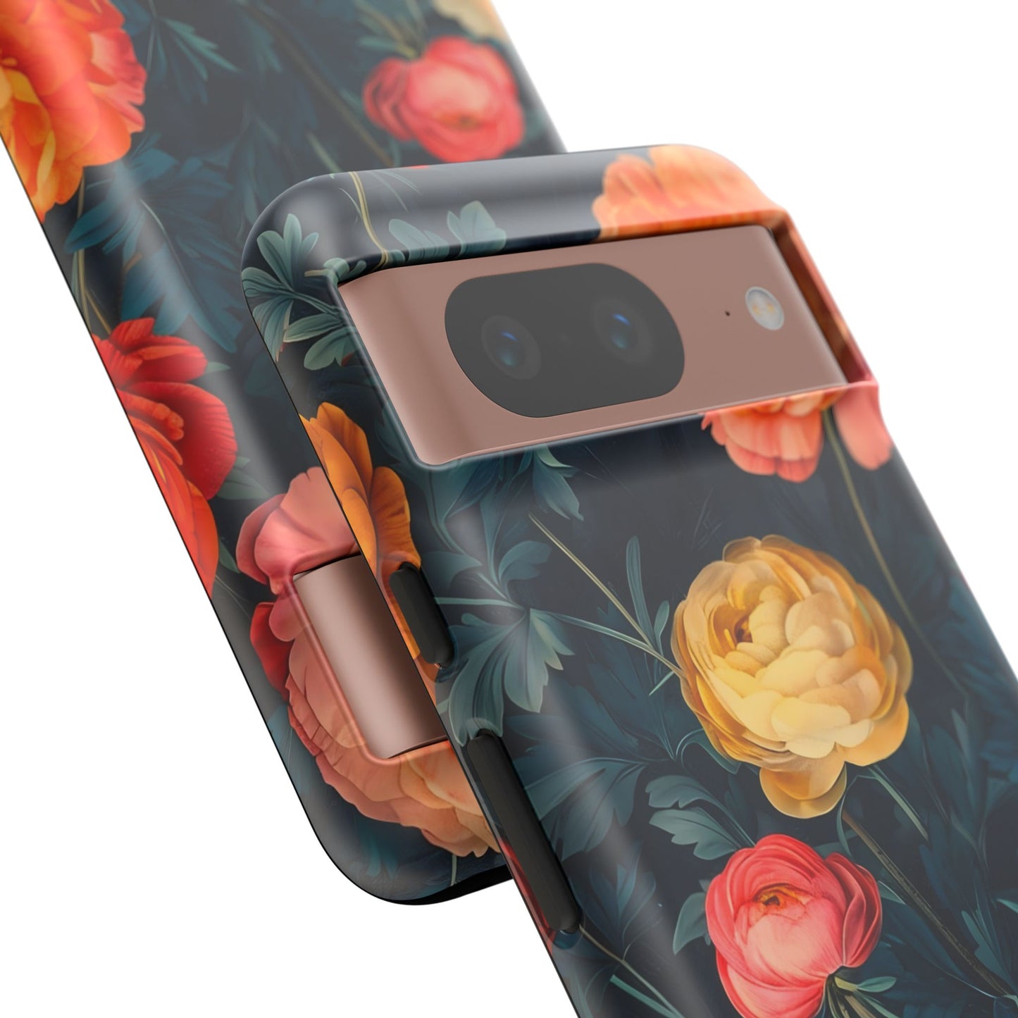 Floral Phone Case - Tough Cases, Stylish Protection, Gift for Flower Lovers, Customizable Cover, Floral Design Mobile Accessory