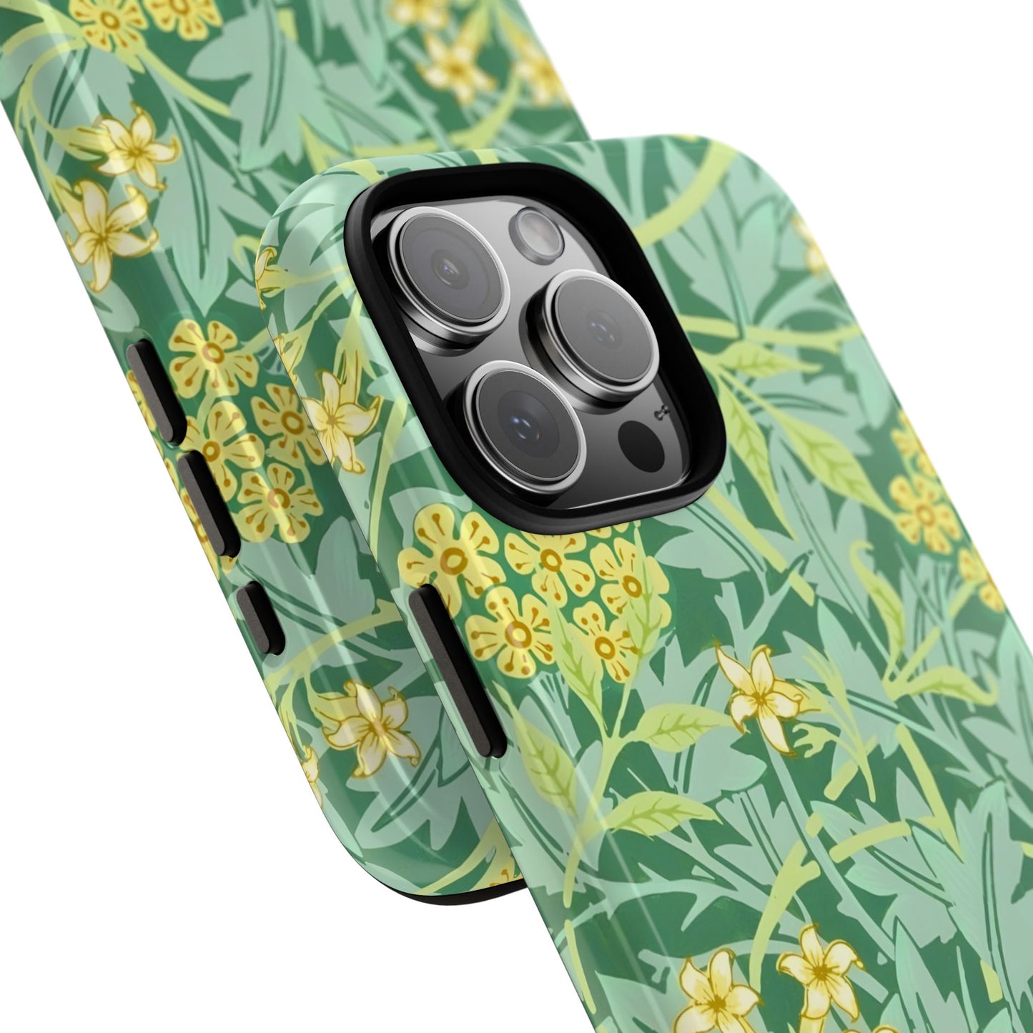 Tough Cases Organic Floral Phone Case, Stylish iPhone Cover, Eco-Friendly Gift, Nature Lover Accessory, Spring Decor, Unique Phone Protector