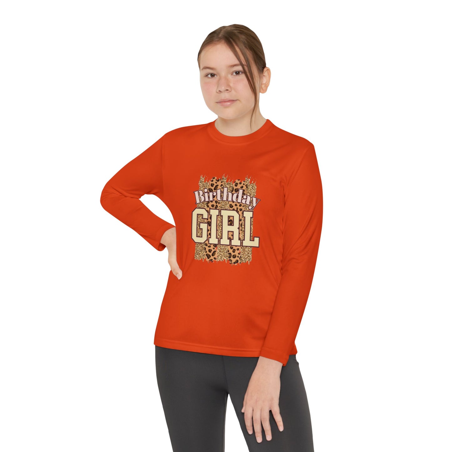 Birthday Girl Youth Long Sleeve Tee - Fun and Stylish Celebration Shirt