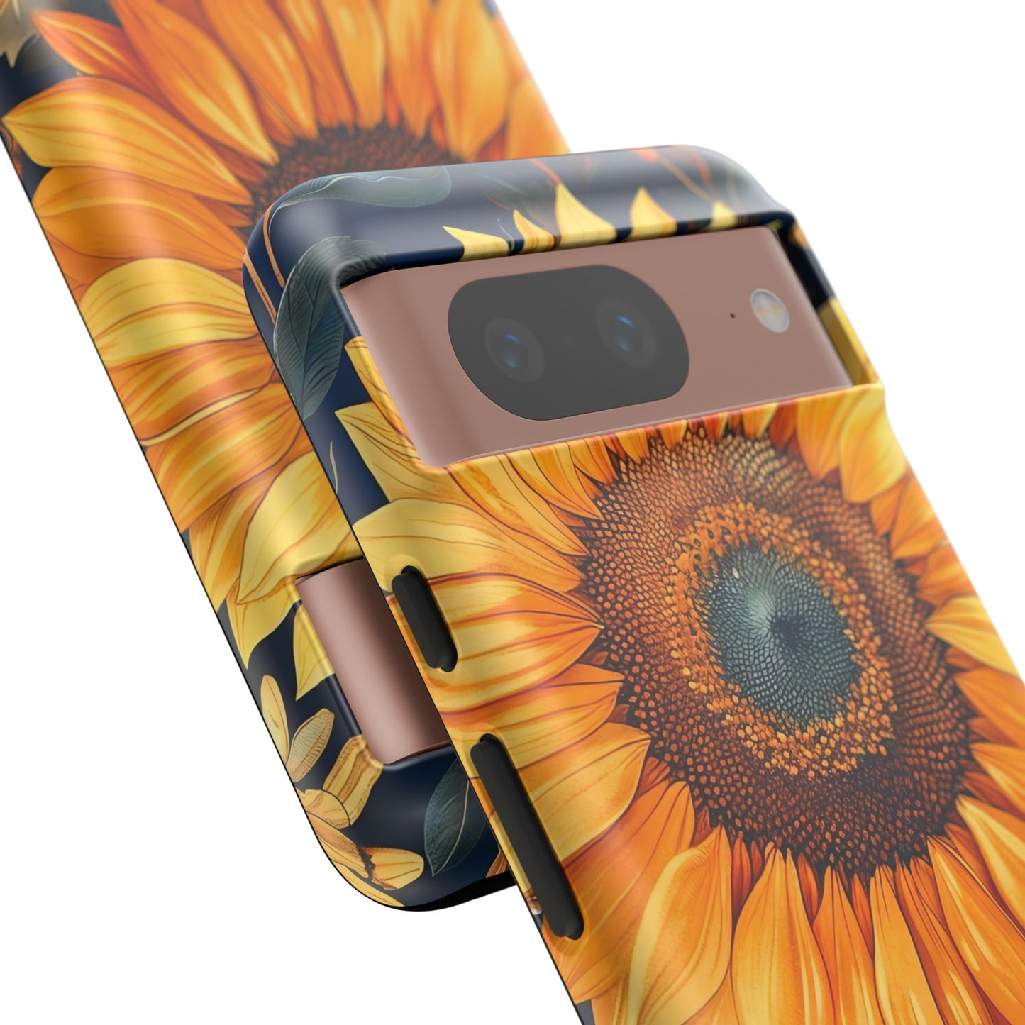 Sunflower Phone Case - Floral Design for Nature Lovers, Cute Spring Accessory, Gift for Her, Eco-Friendly Cover