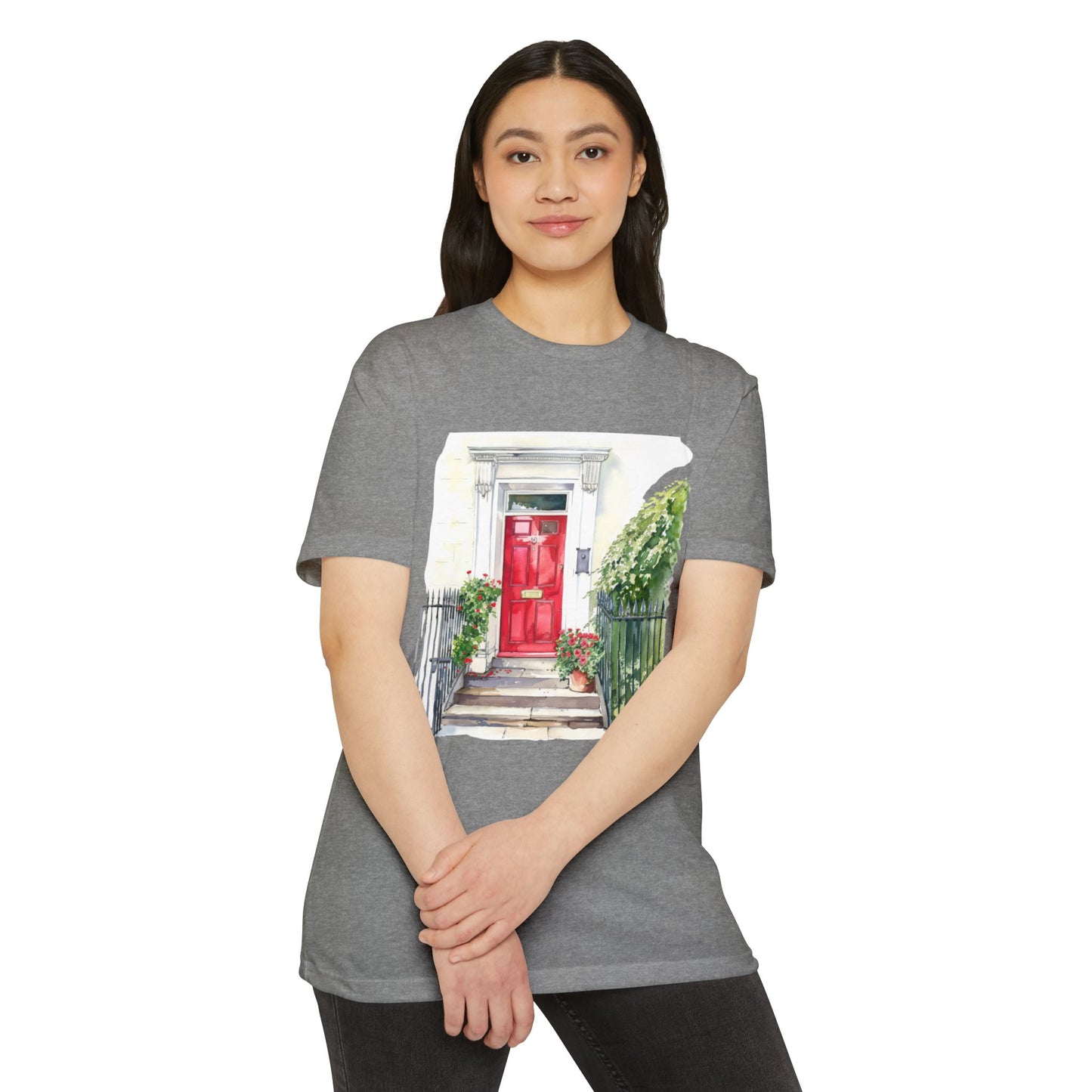 Unisex CVC Jersey T-shirt - Scenic Landscapes and Natural Beauty