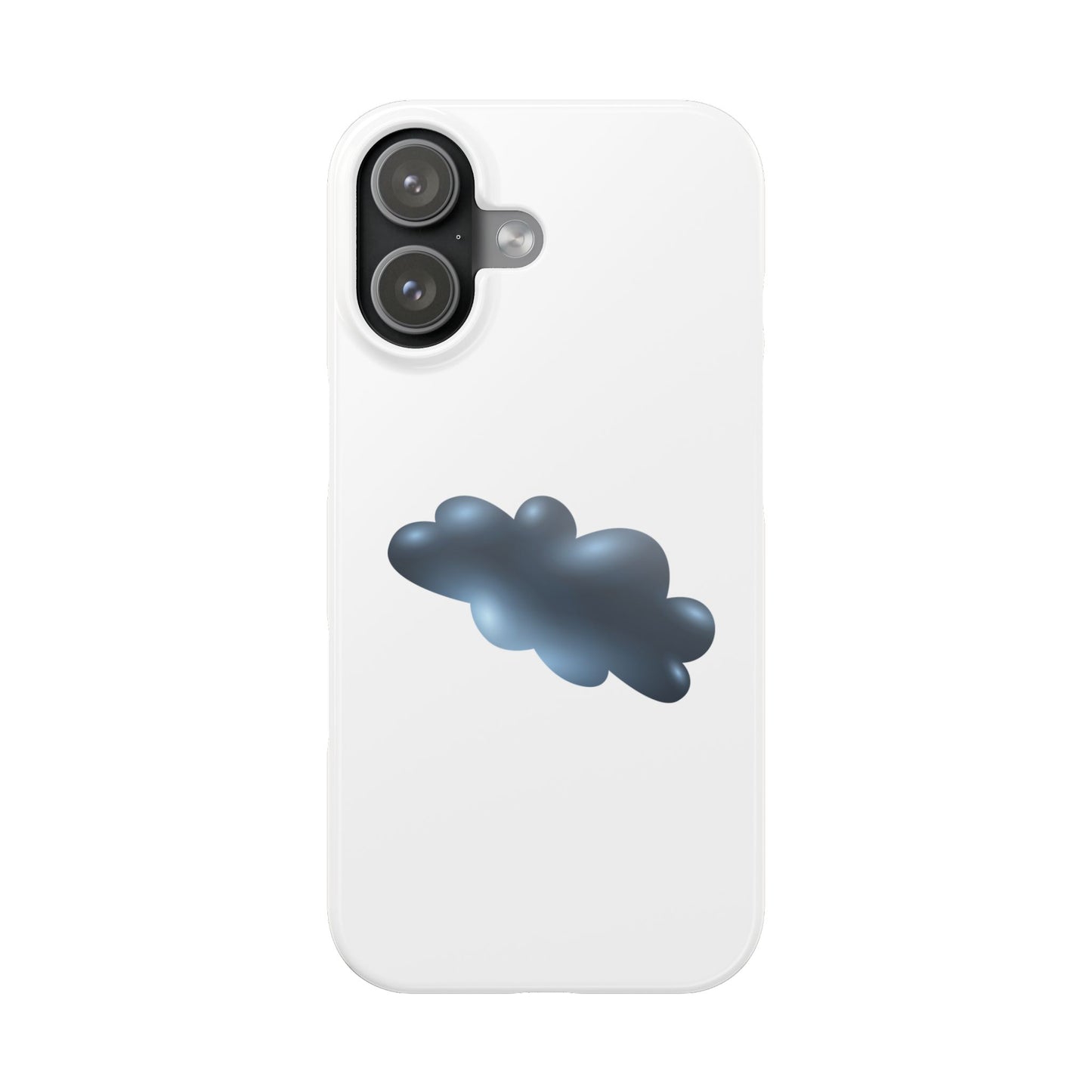 Soft Cloud Slim Phone Cases | Aesthetic Phone Cover, Cute Gift for Teens, Minimalist Design, Trendy Phone Accessories, Cloud Lover