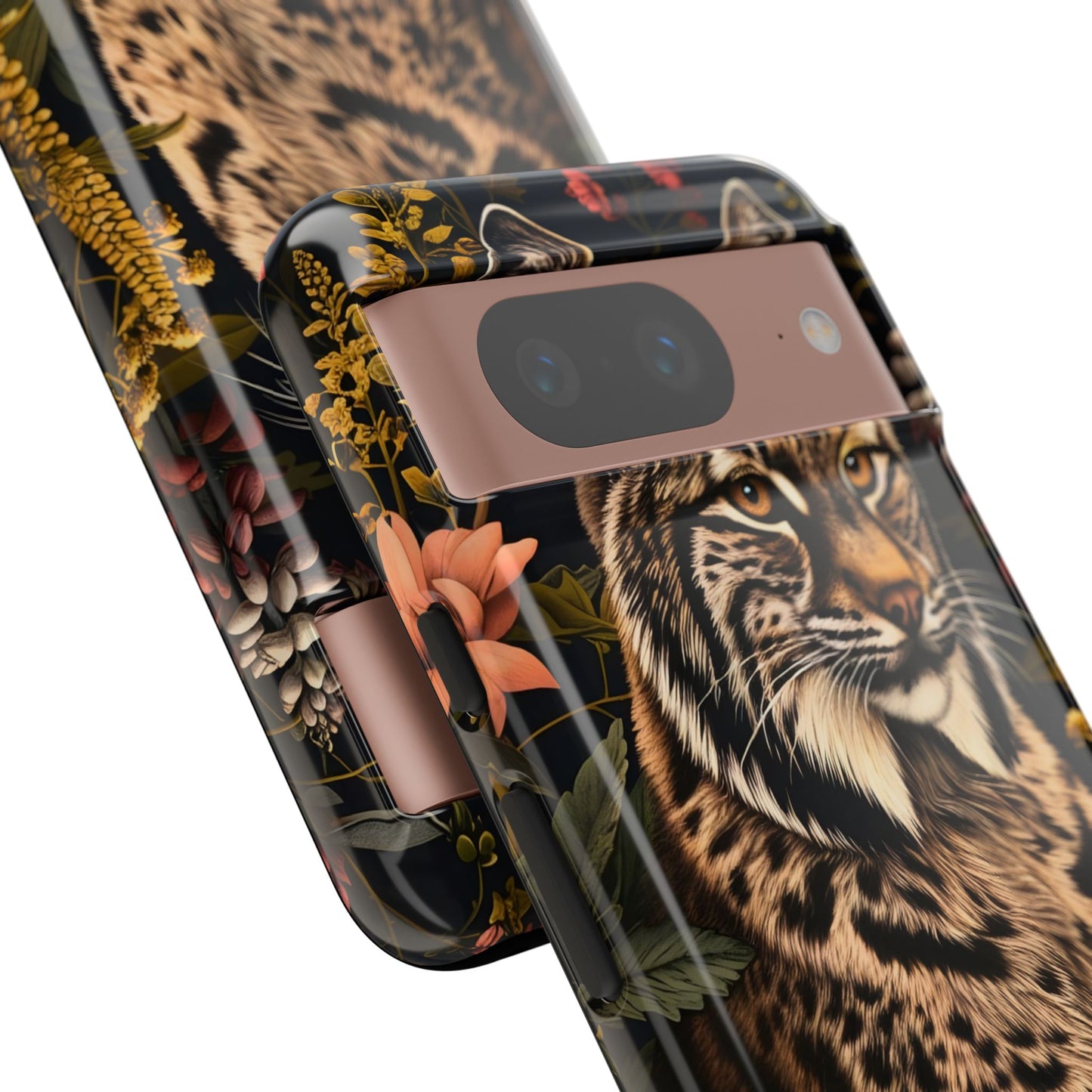 Wildlife Phone Case with Lynx Design, Tough Cases, Animal Lovers Gift, Nature Inspired Accessories, Unique Tech Protection