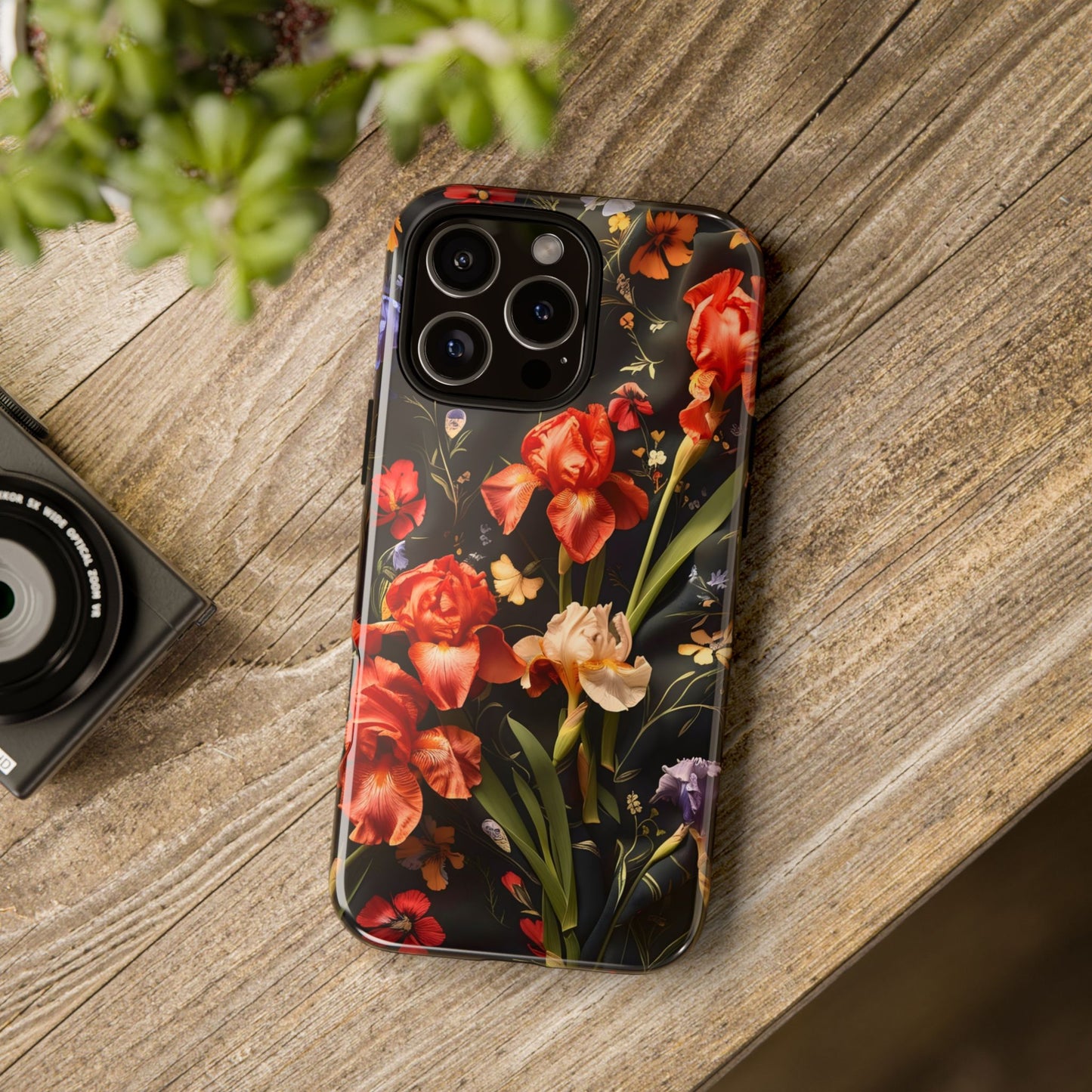 Floral Tough Case for Phone, Durable Protective Phone Cover, Gift for Flower Lovers, Phone Accessories, Spring Vibes