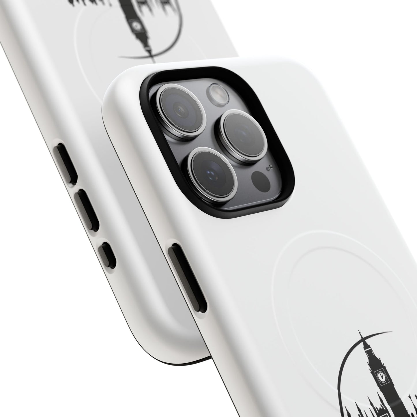 Stylish Tough Magnetic Phone Case with London Skyline, Unique Design, Perfect Gift for Travelers, Phone Protection, Customizable Accessories