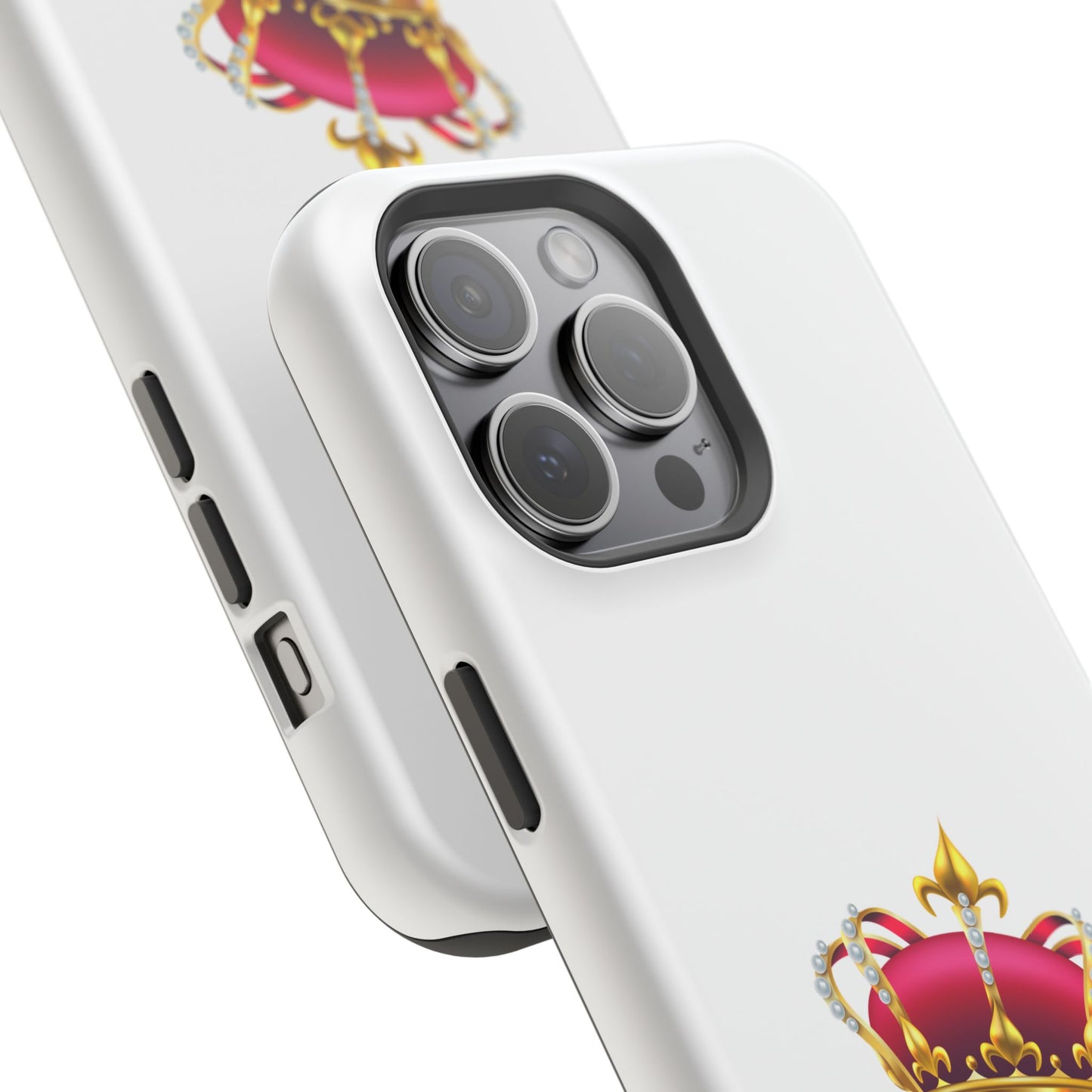 Crown Magnet Phone Cases, Trendy iPhone Covers, Gifts for Her, Birthday Accessories, Unique Custom Cases, Stylish Phone Protection